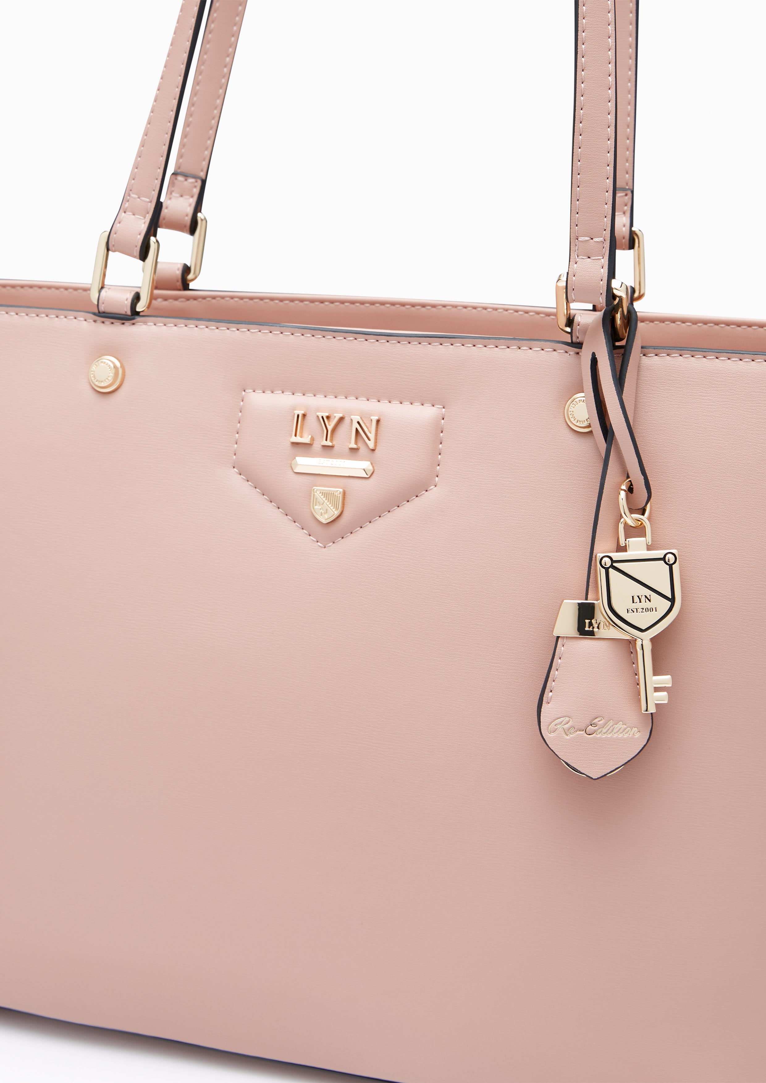 Carina Re-Edition L Tote Bag Pink