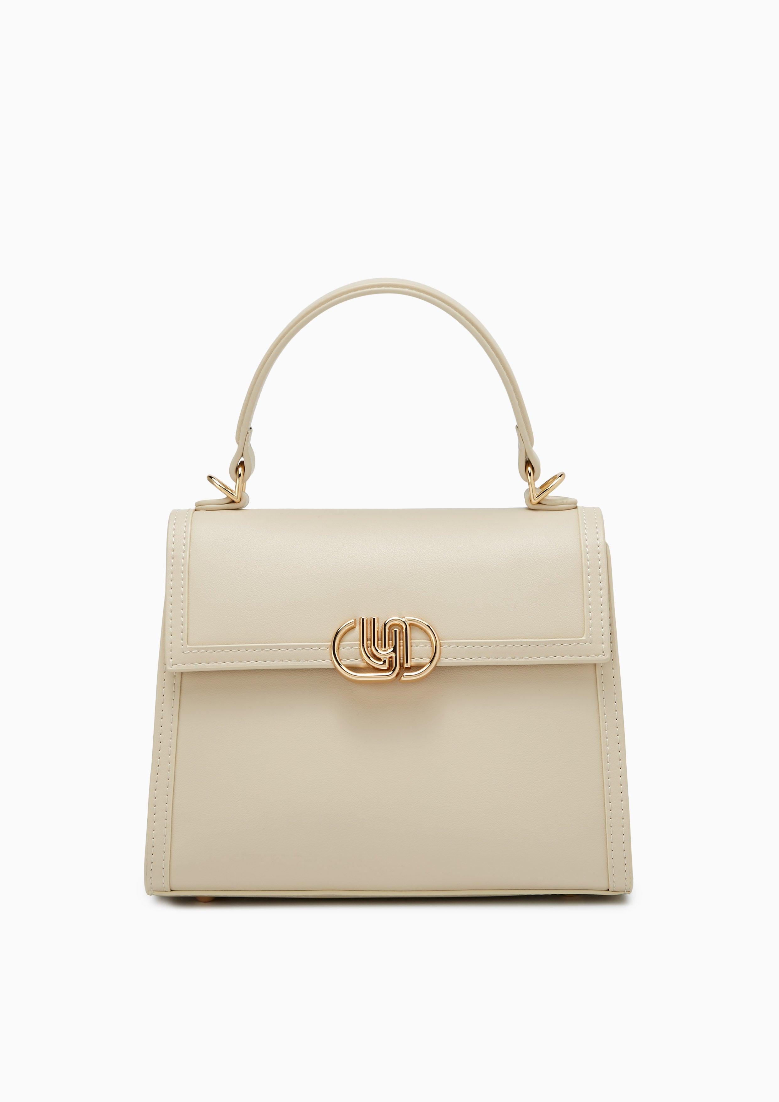 【LYN】Poppin Infinite XS ハンドバッグ ベージュプリント LYN】Poppin Infinite XS ハンドバッグ ベージュプリント