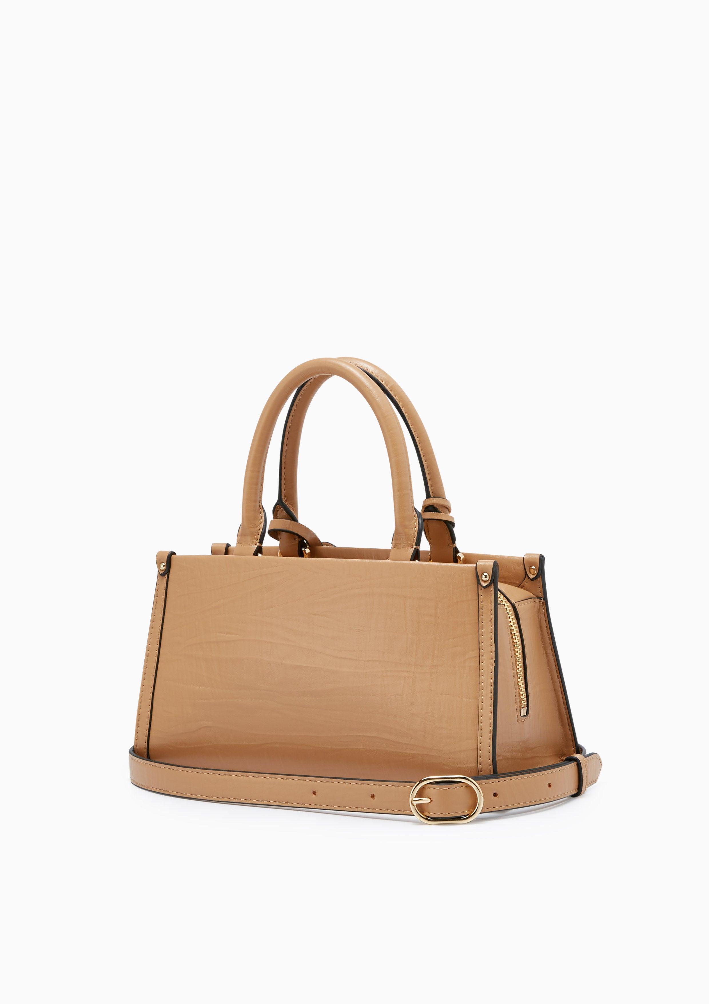 Intial Infinite S Handbag Dark Beige