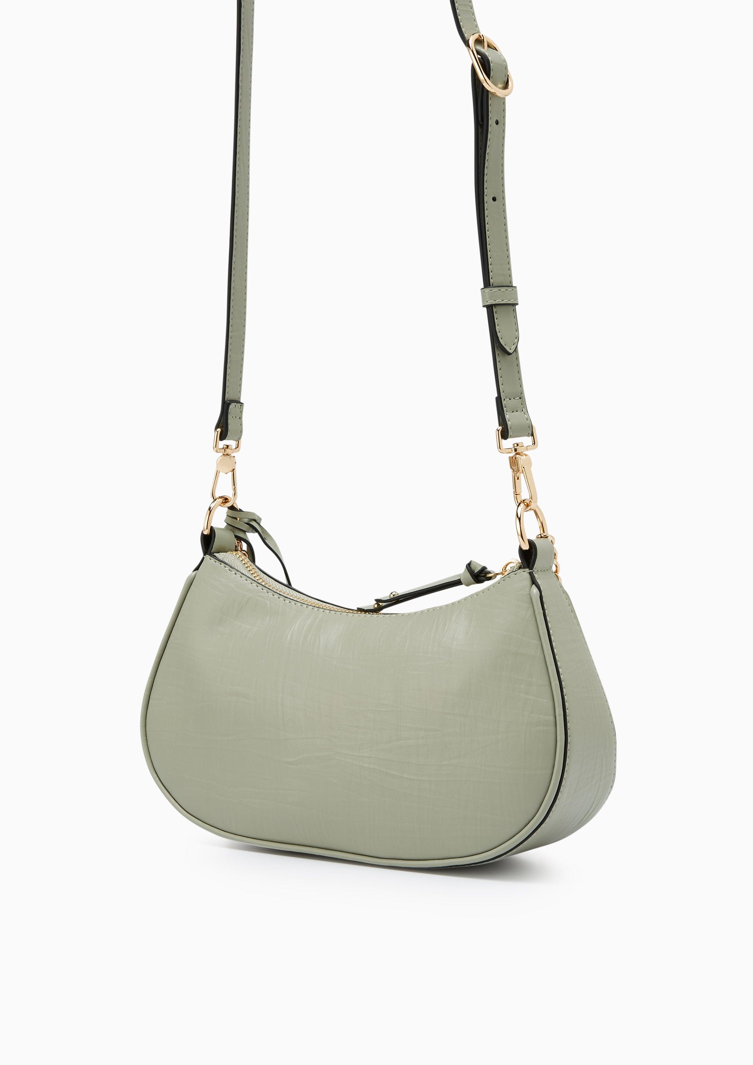Intial Infinite S Shoulder Bag Green