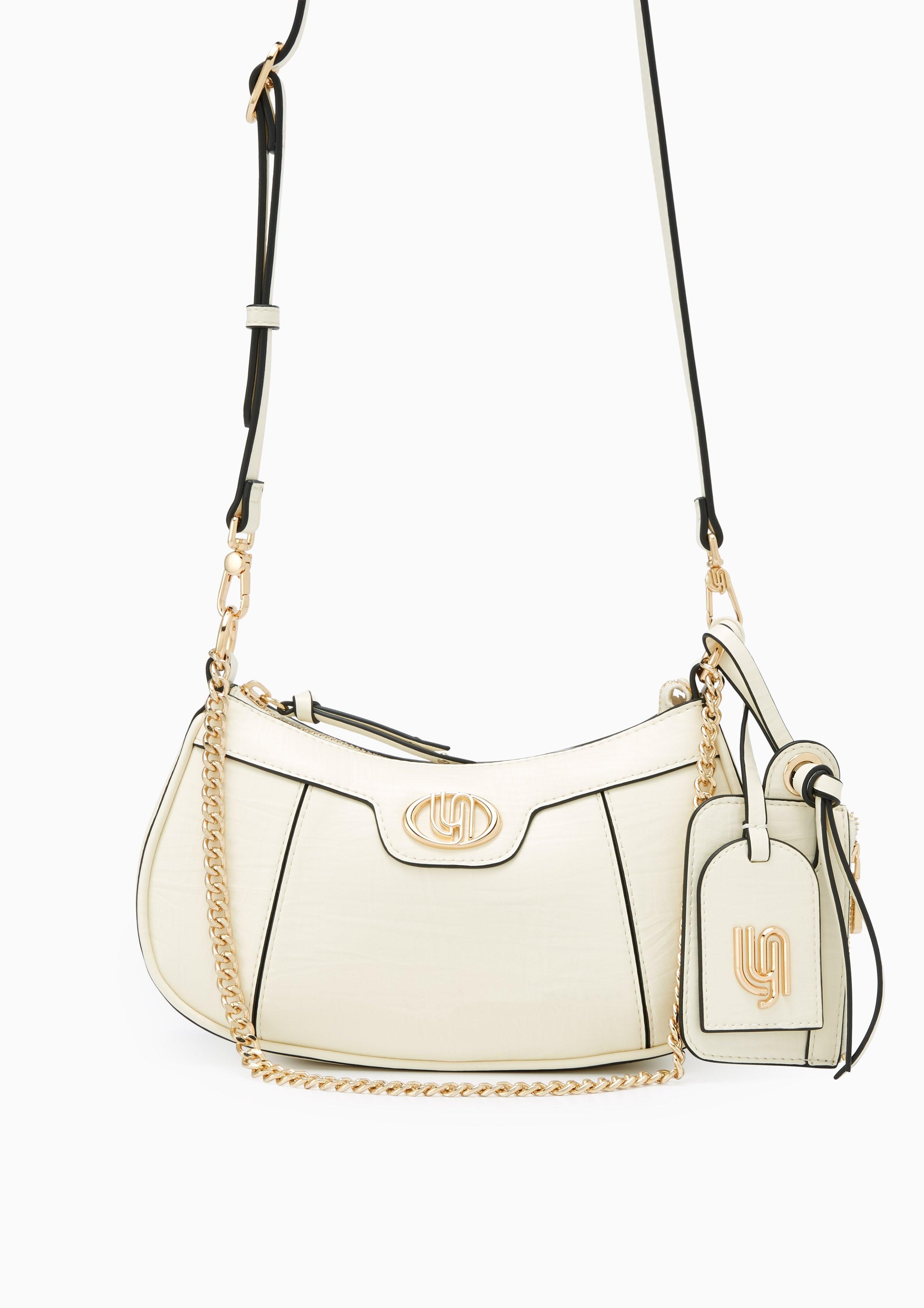 Intial Infinite S Shoulder Bag Ivory