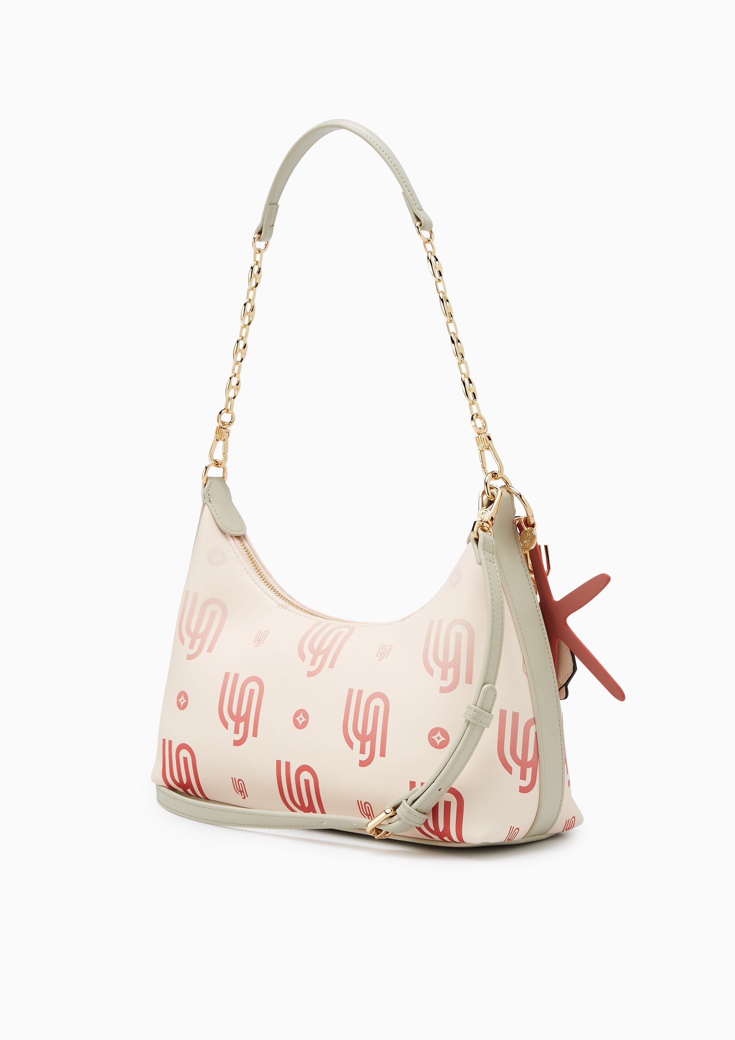 Coral Infinite Shoulder Bag Pink