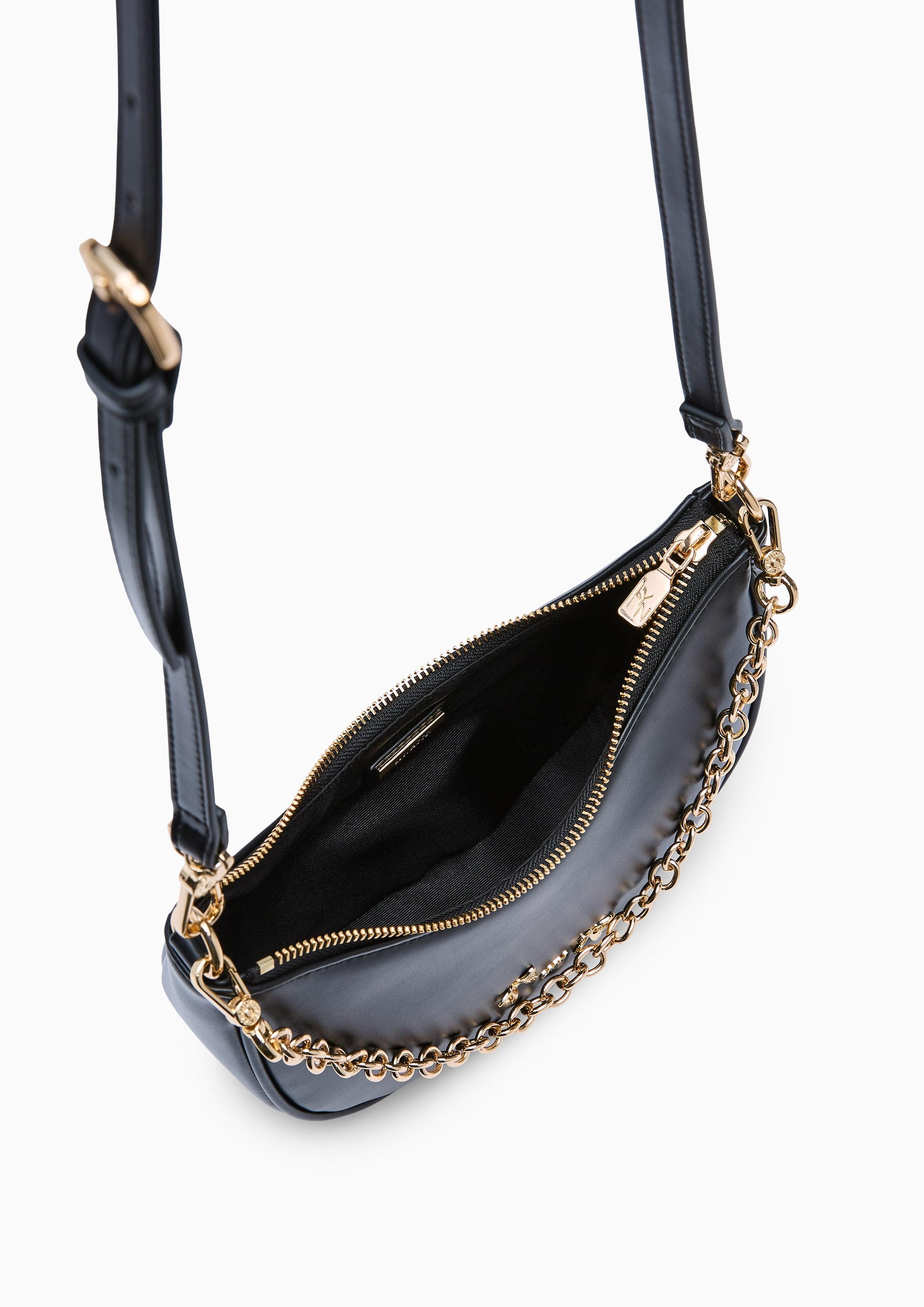 Papier Metal S Shoulder Bag Black