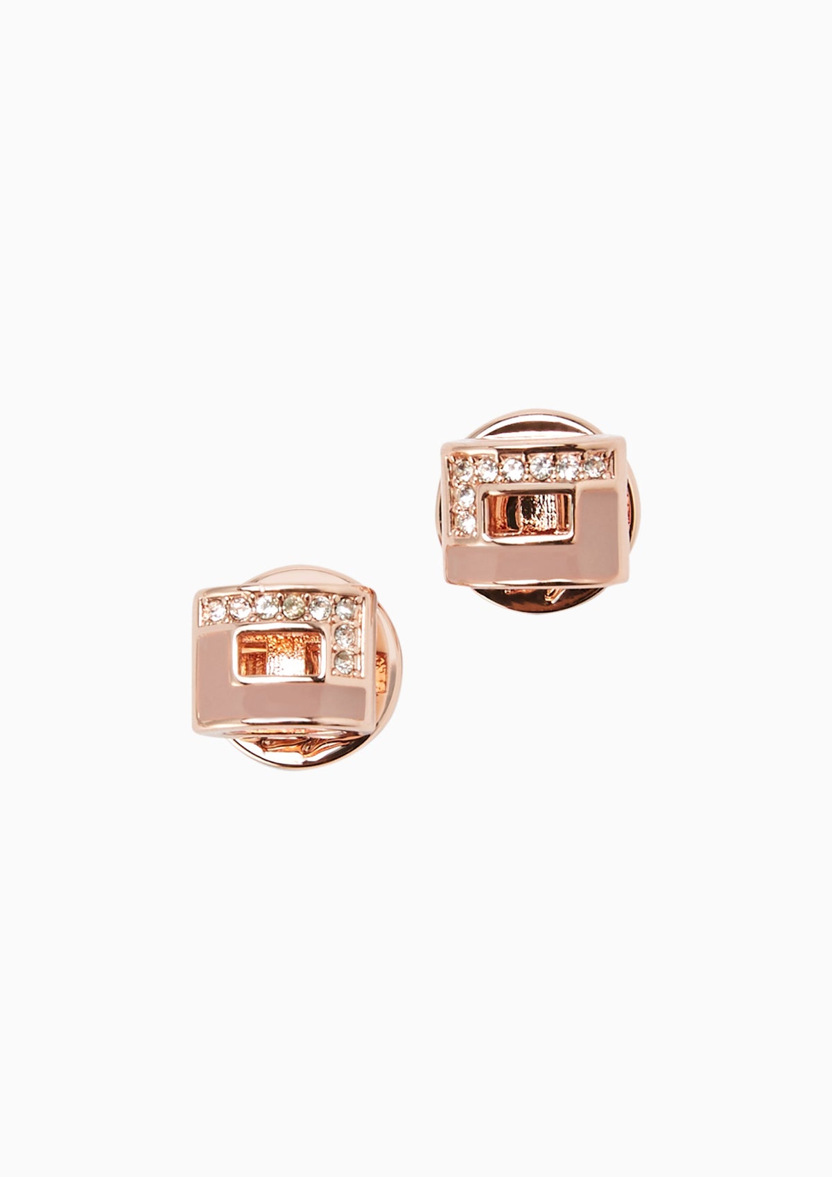 Jew:Gemma Earrings Rose Gold