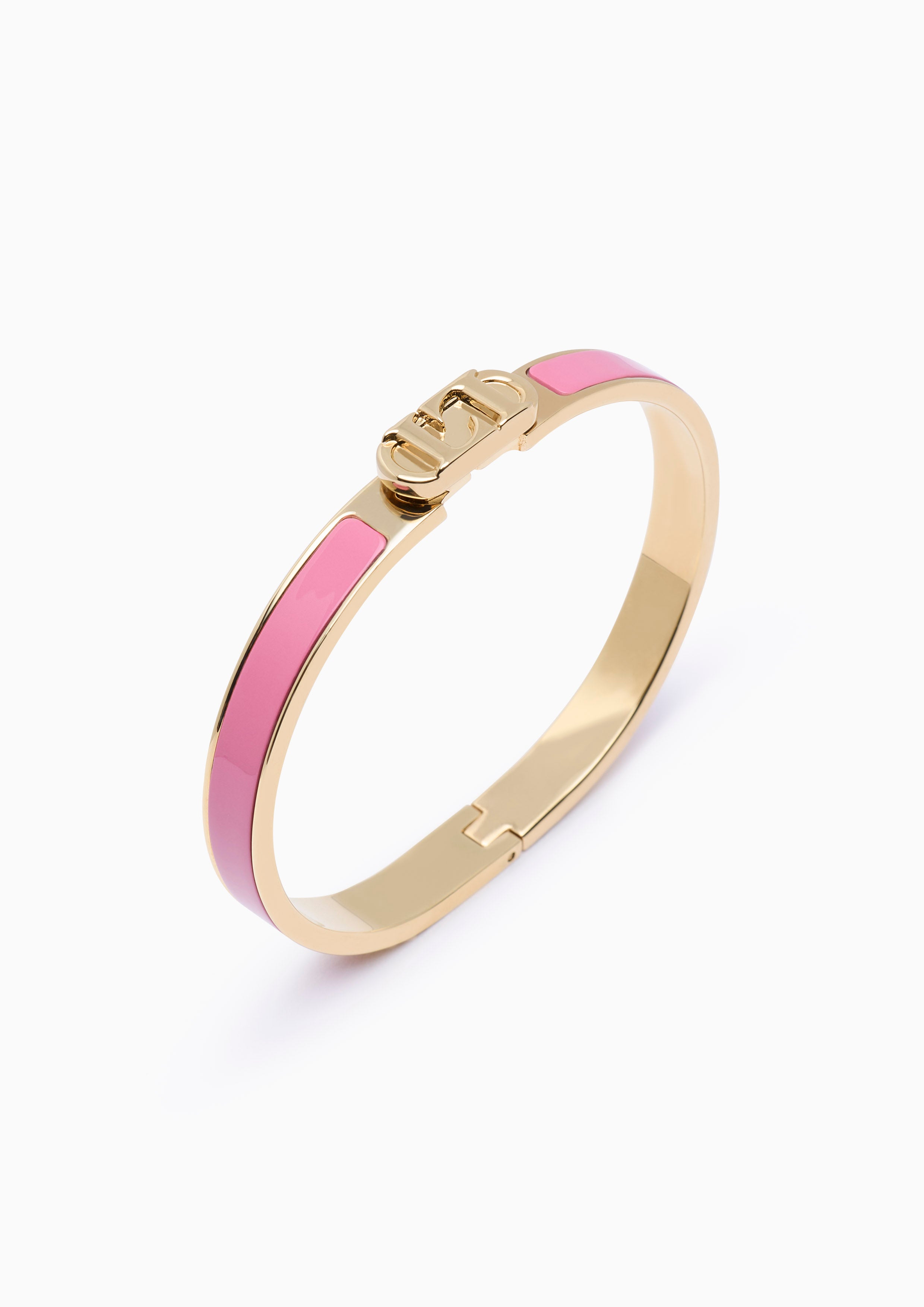 Miss Abigail Bangle Dark Pink/Gold
