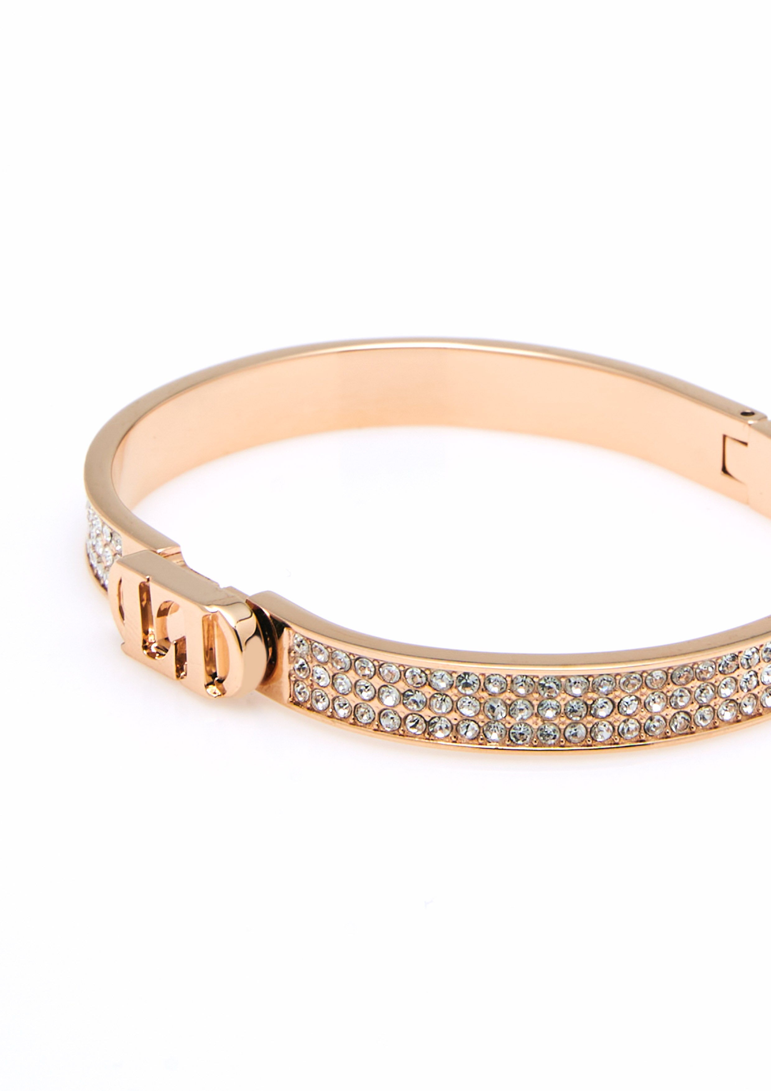 Miss Abigail Gem Bangle Rose Gold