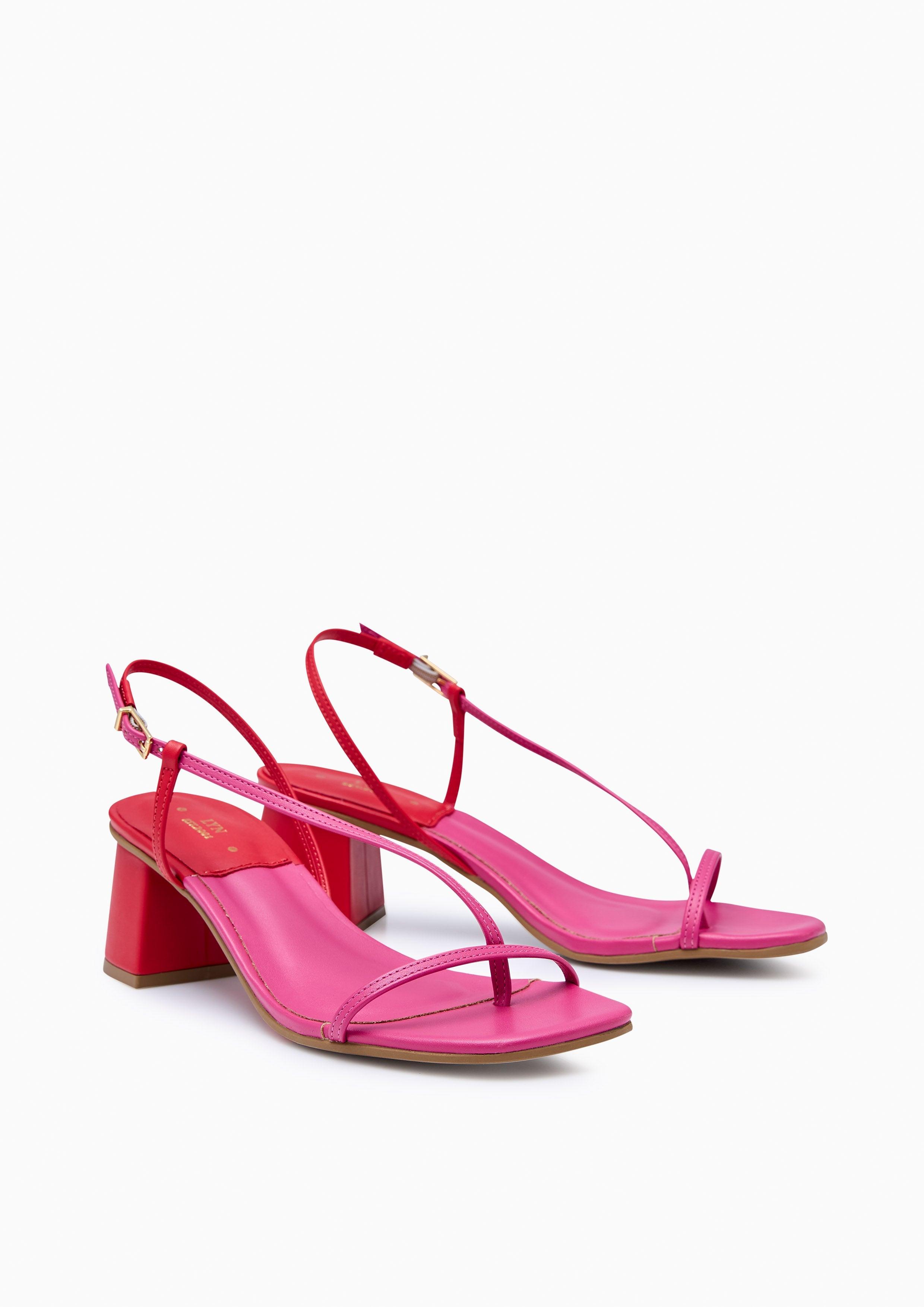 Maker Mid Heel Slingbacks Pink