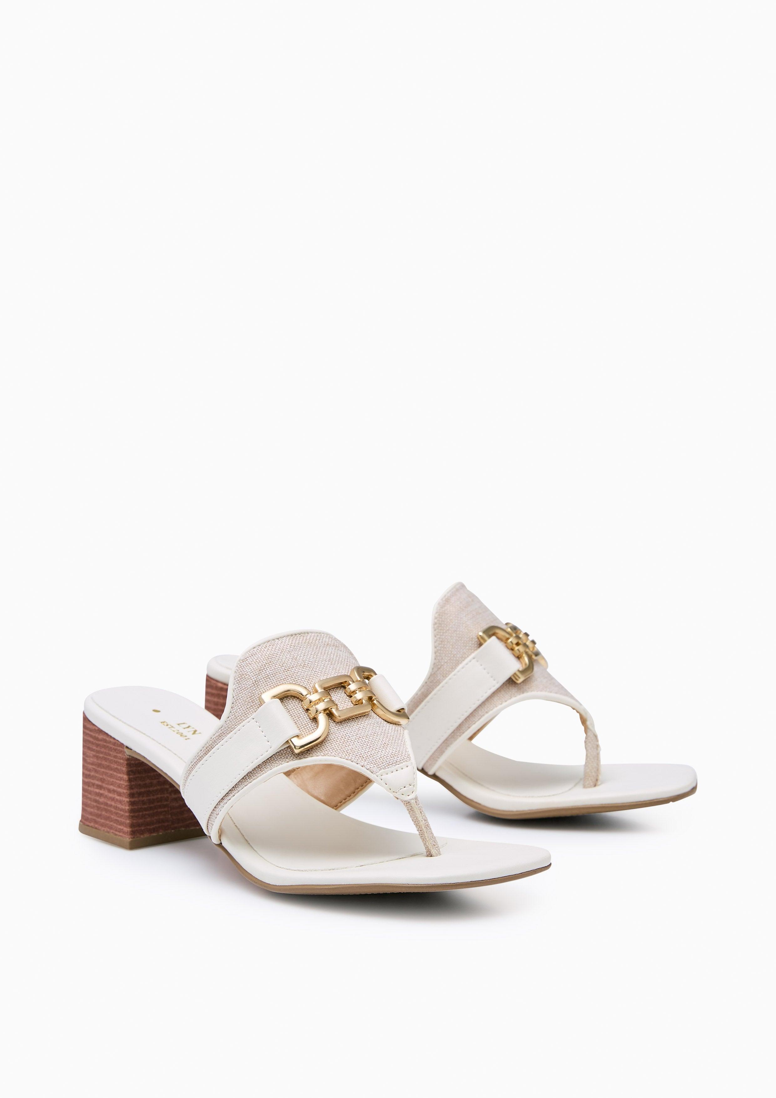 Malty High Heels Ivory