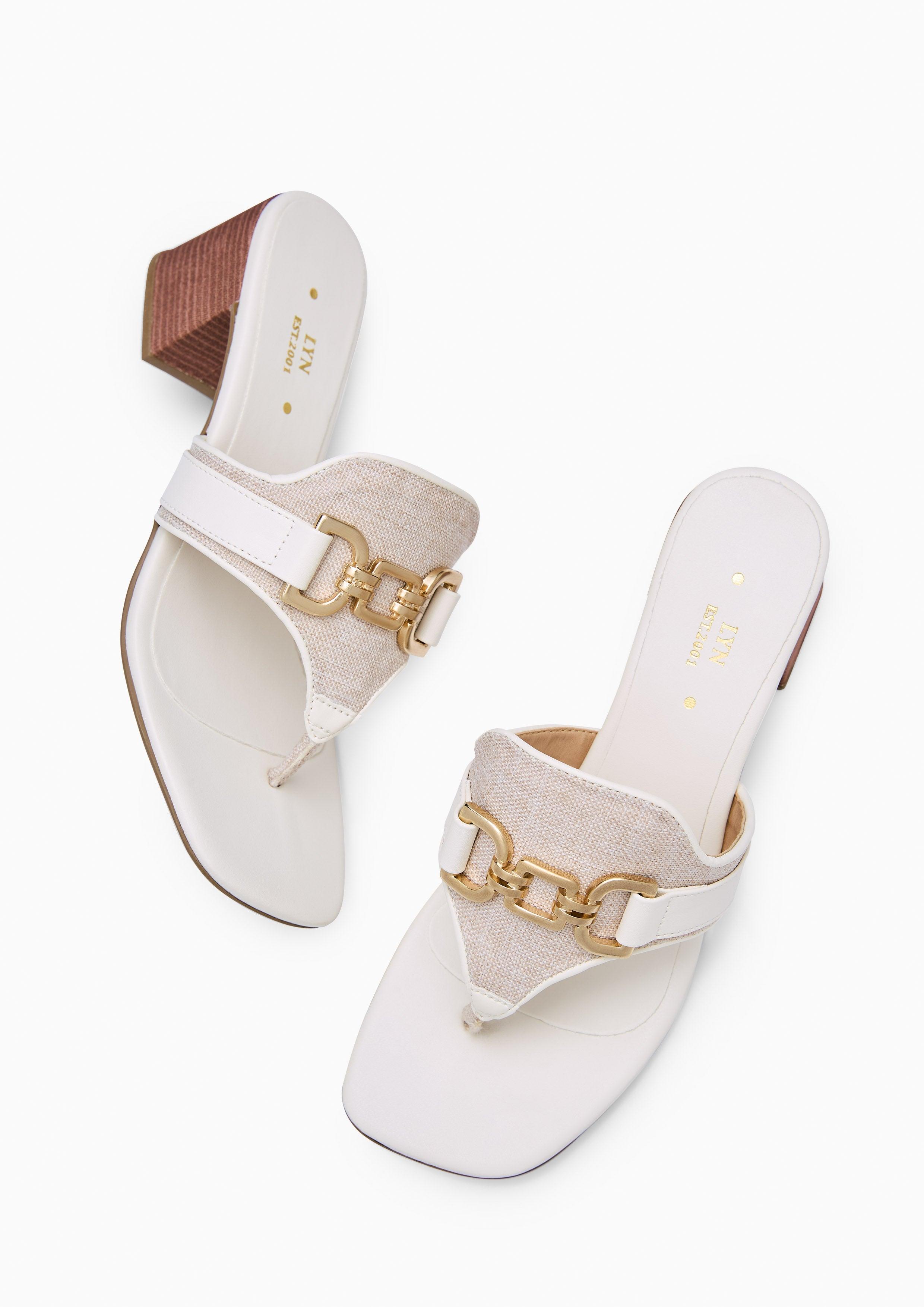 Malty High Heels Ivory