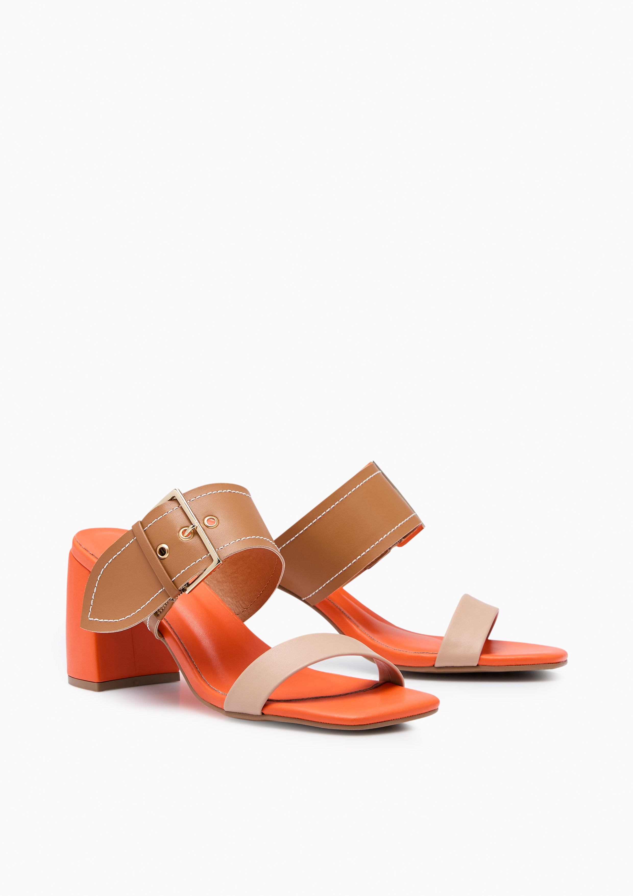 Mellow High Heels Orange