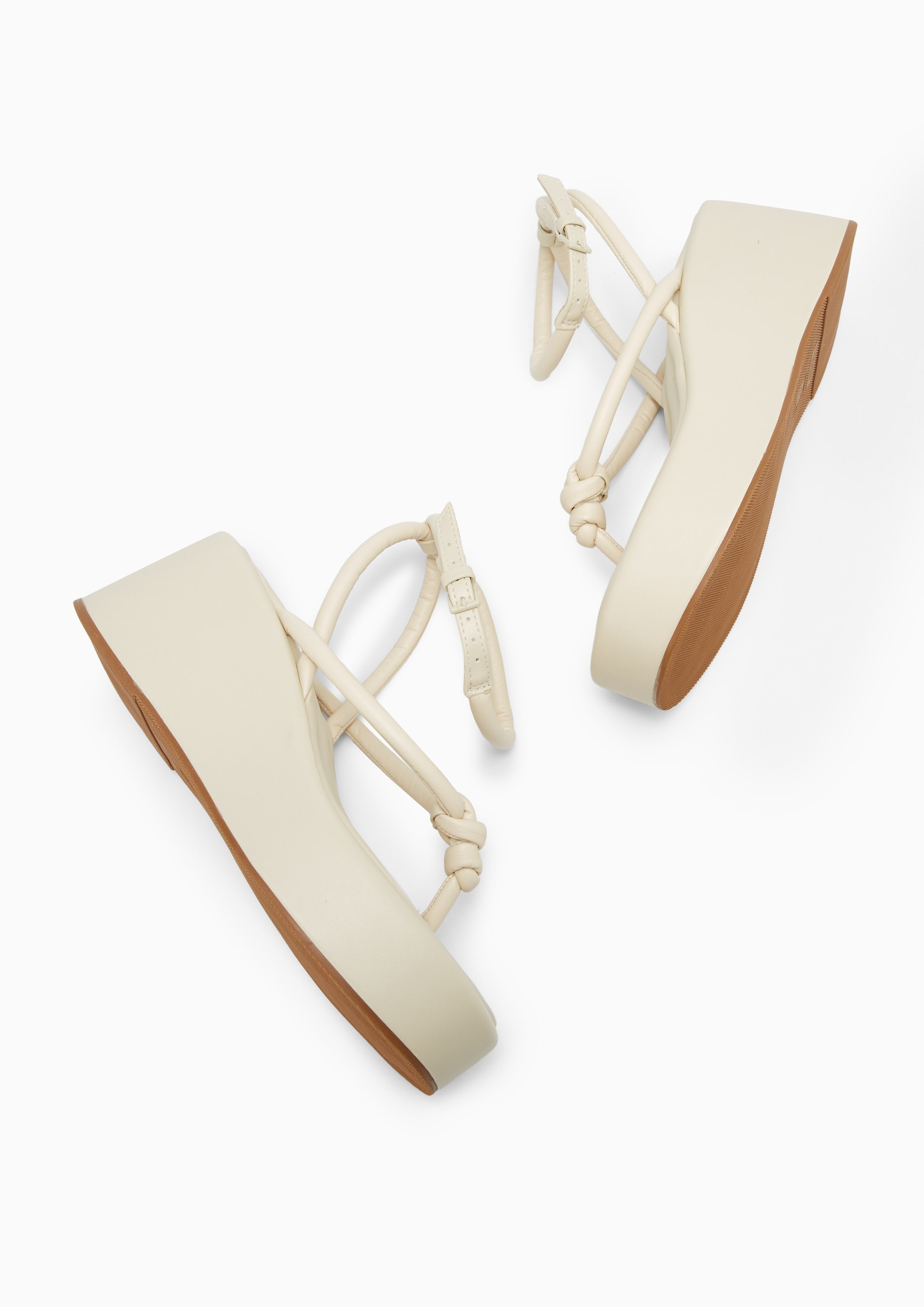 Mason Wedges Ivory