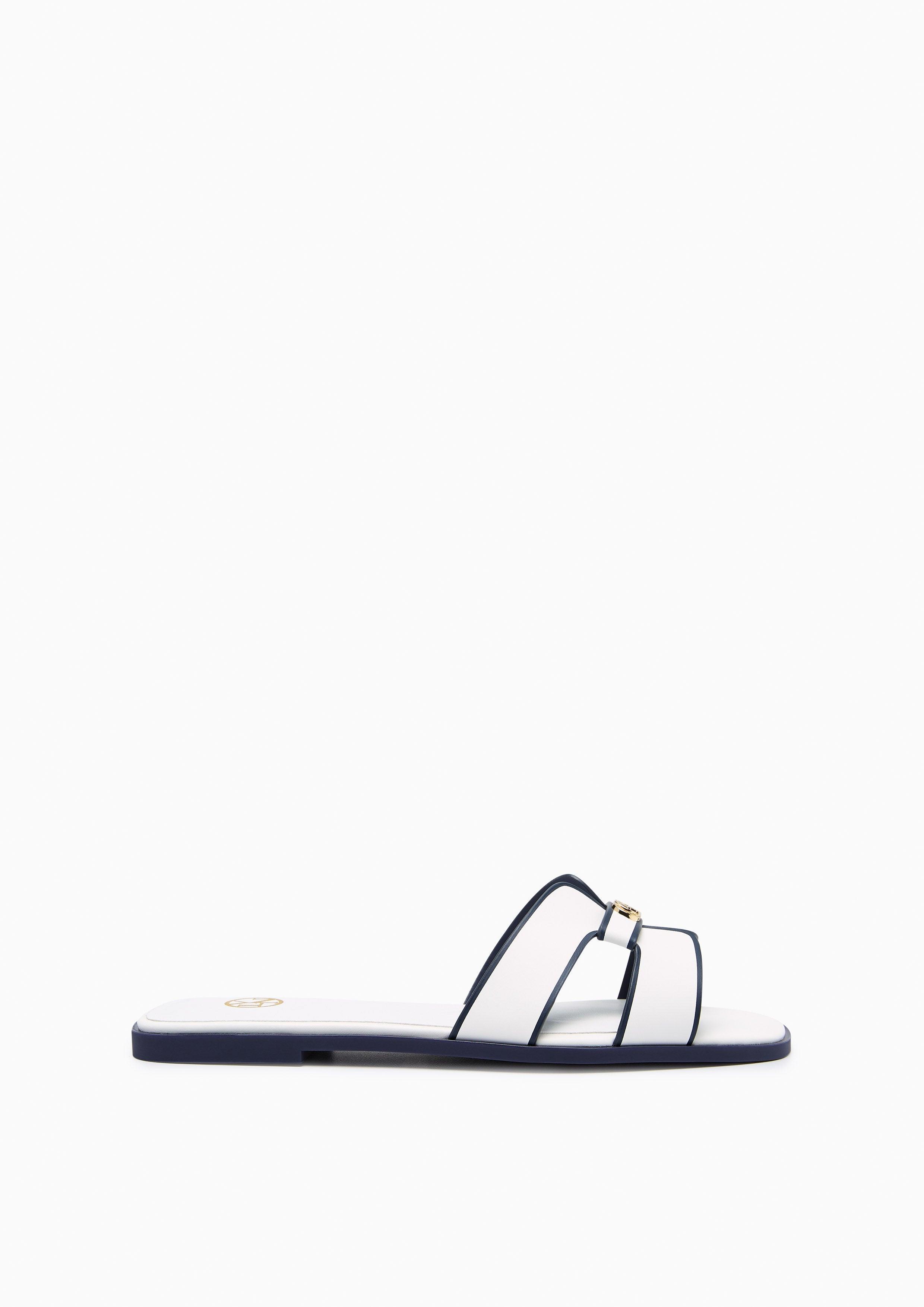 Hey'25 Flat Sandals White