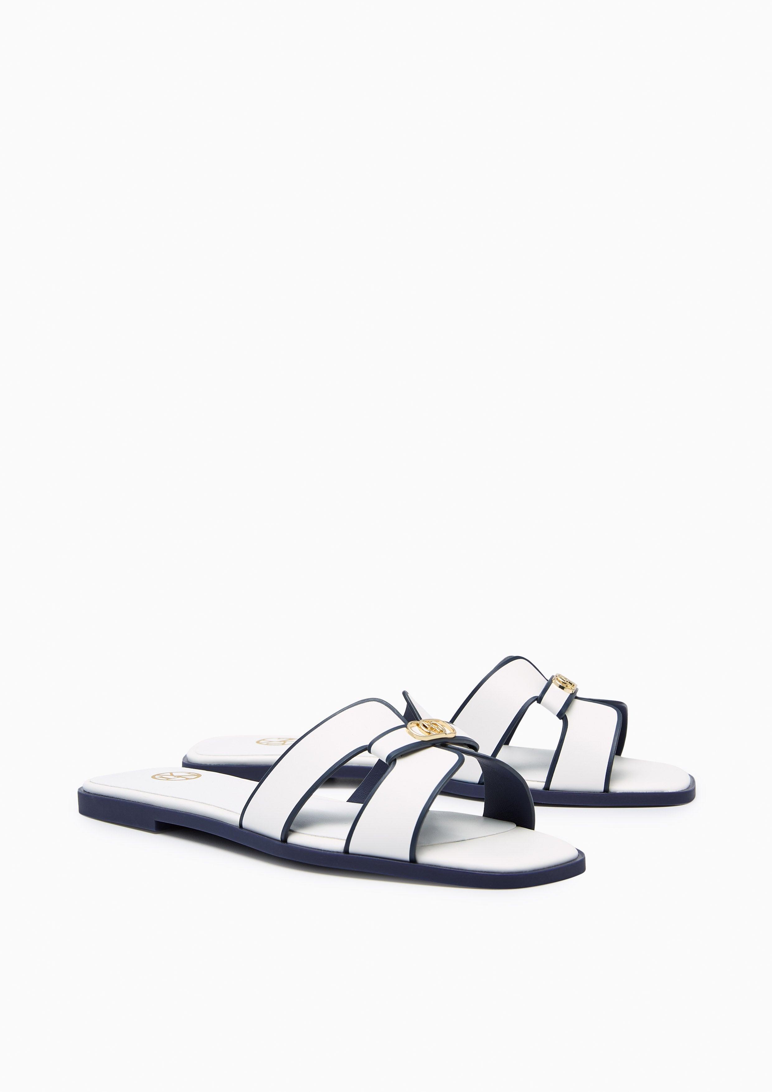Hey'25 Flat Sandals White