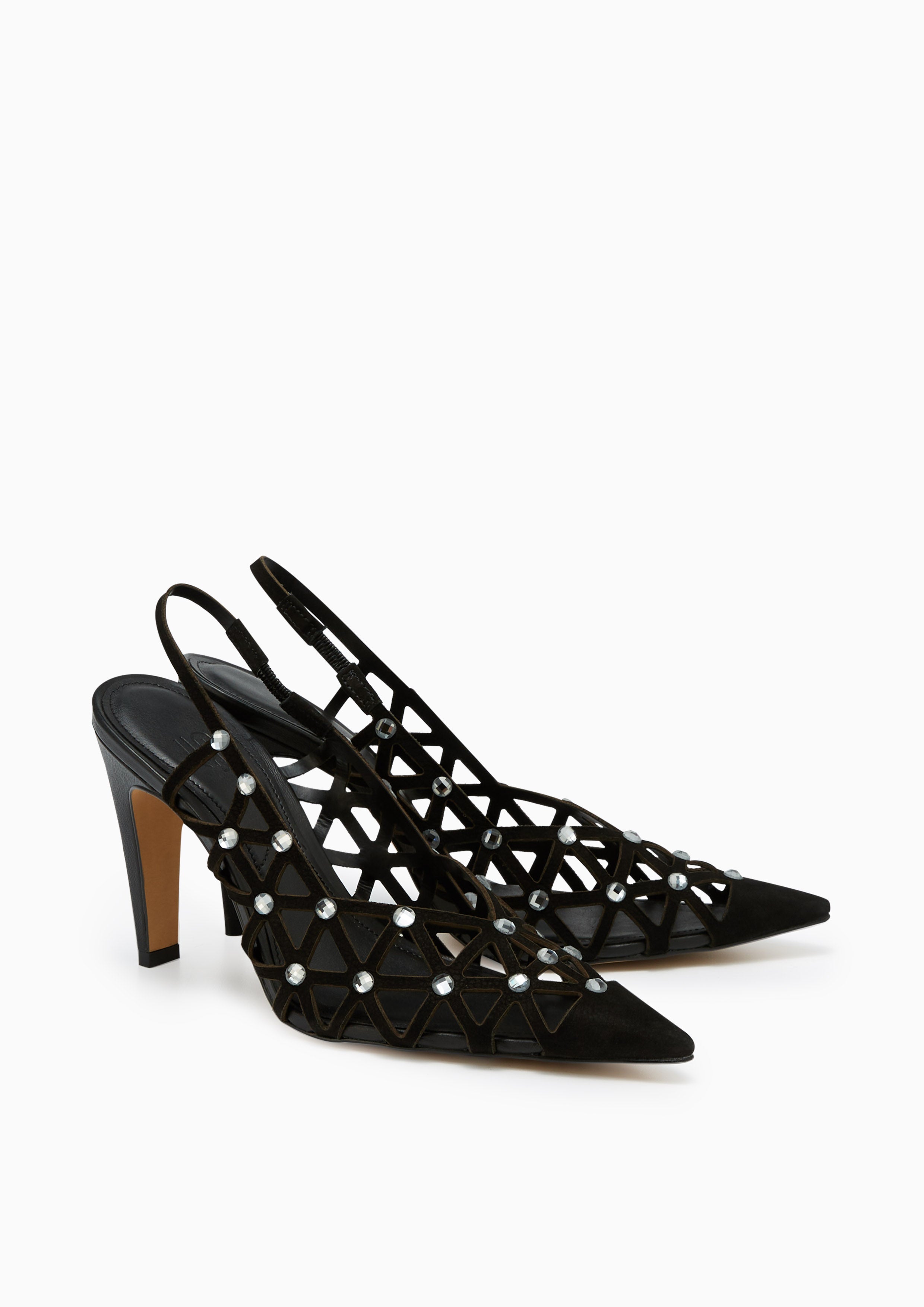 รองเท้าส้นสูงแบบเปิดส้น Canny