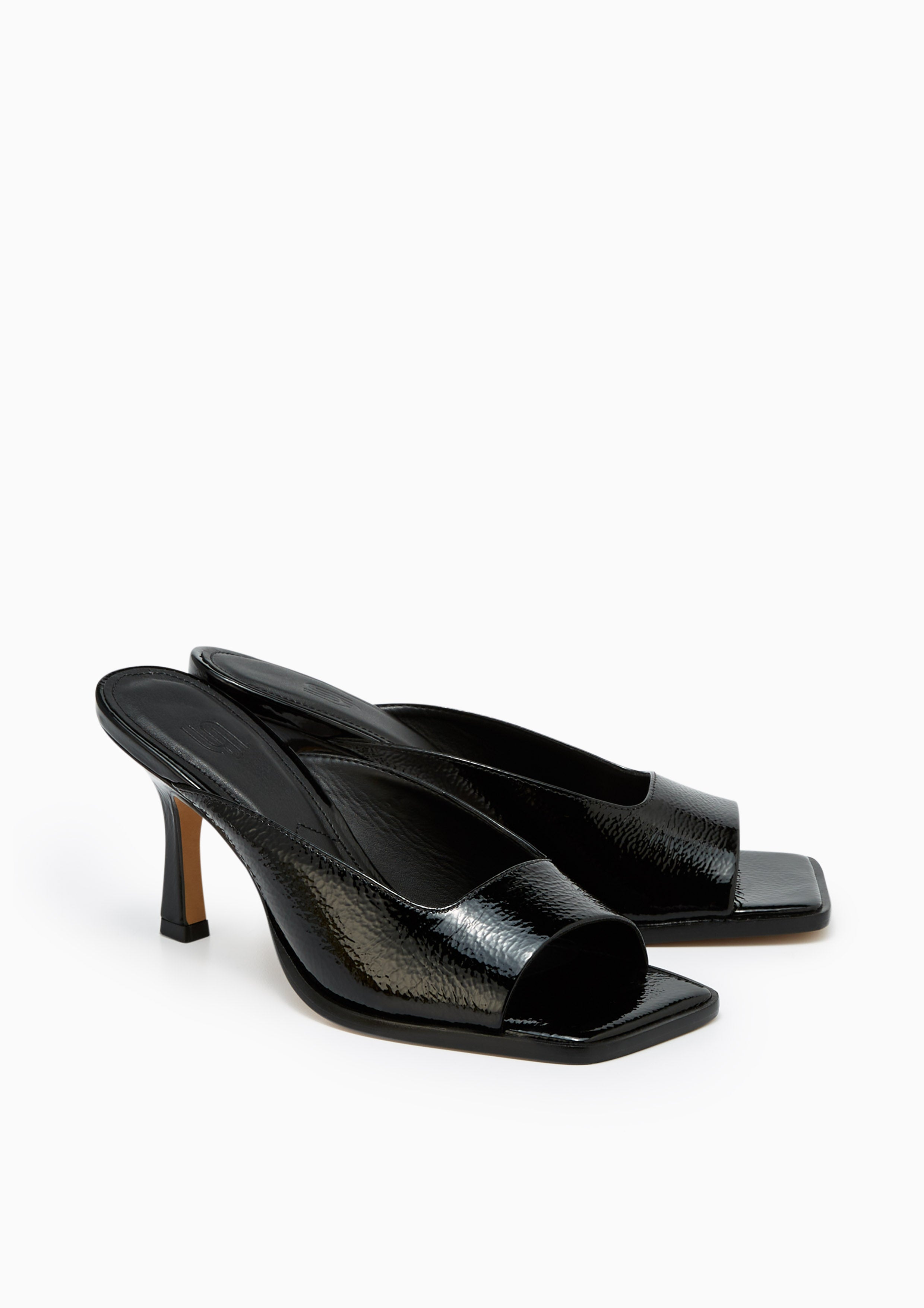 Cassie High Heeled Sandals Black