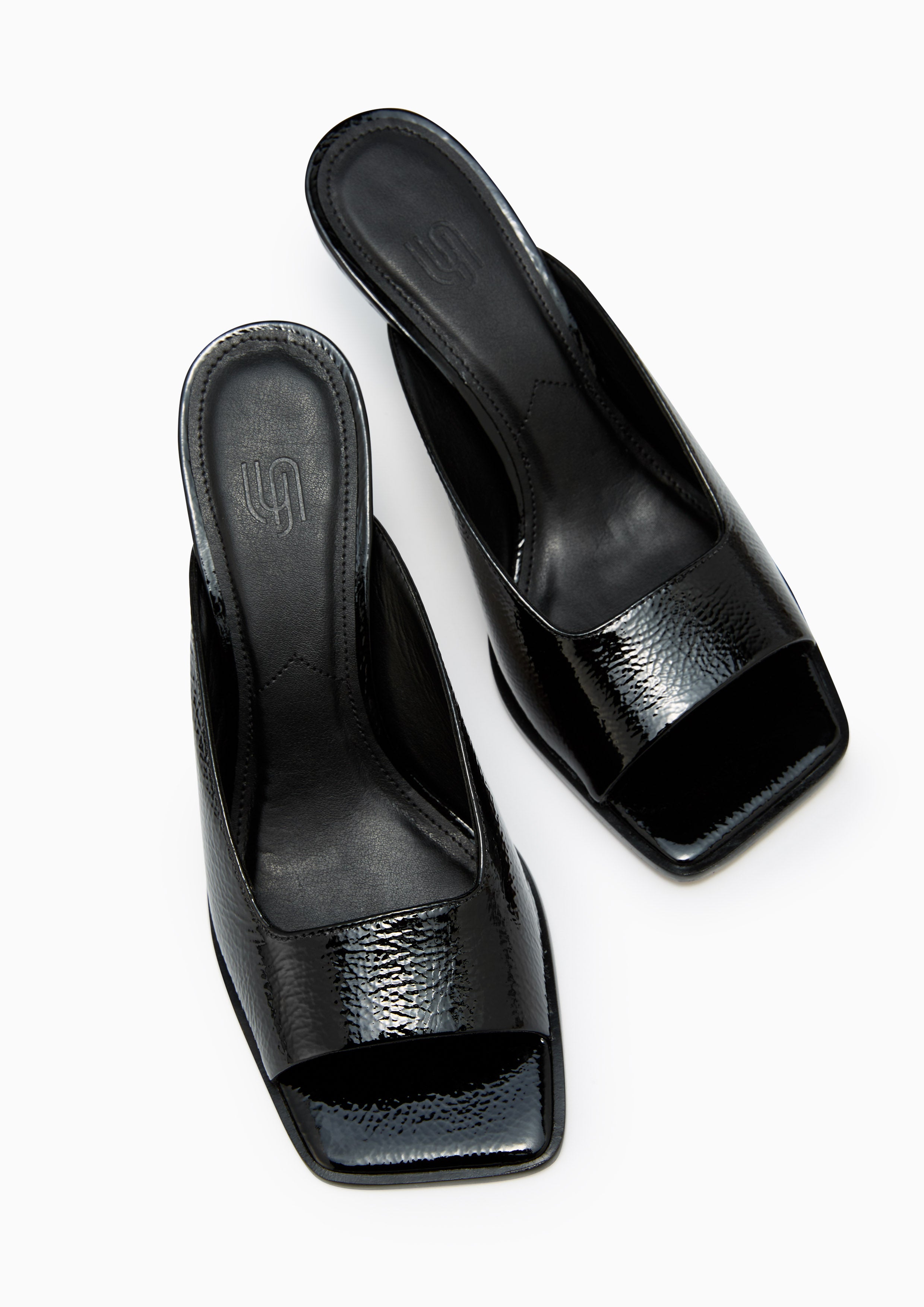 Cassie High Heeled Sandals Black