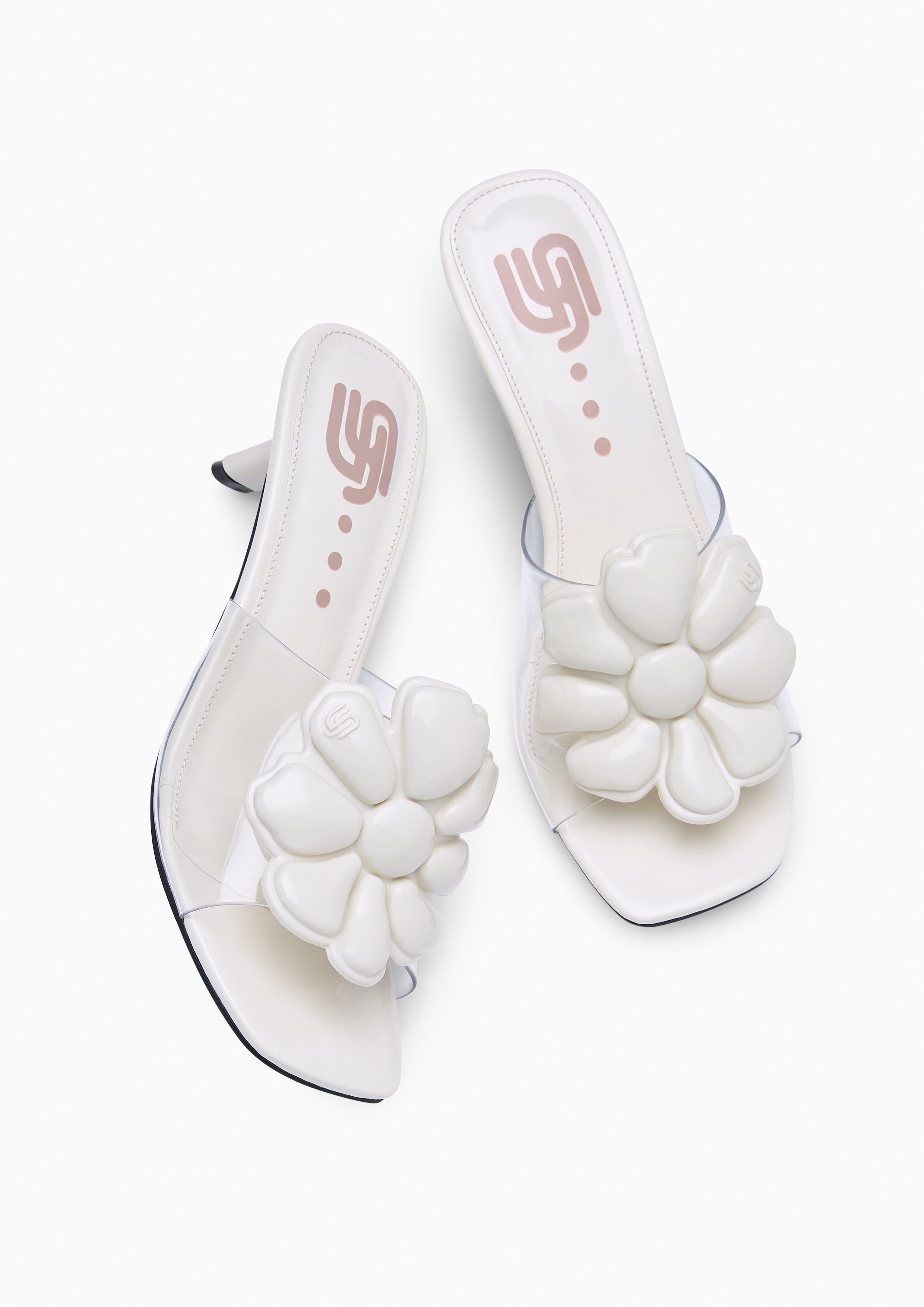 Jasmine Jelly Heels Ivory