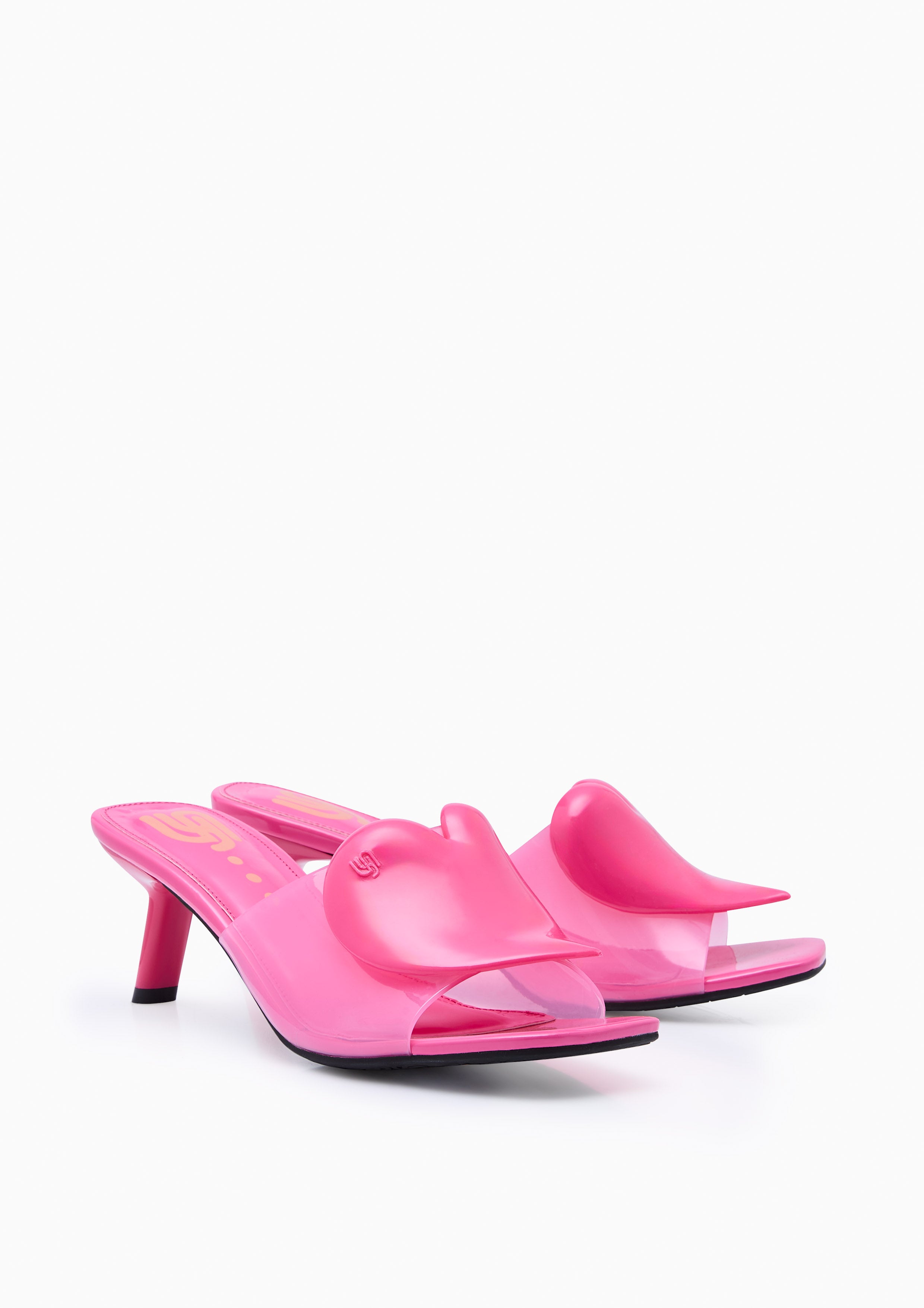 Lovie Jelly Heels Pink