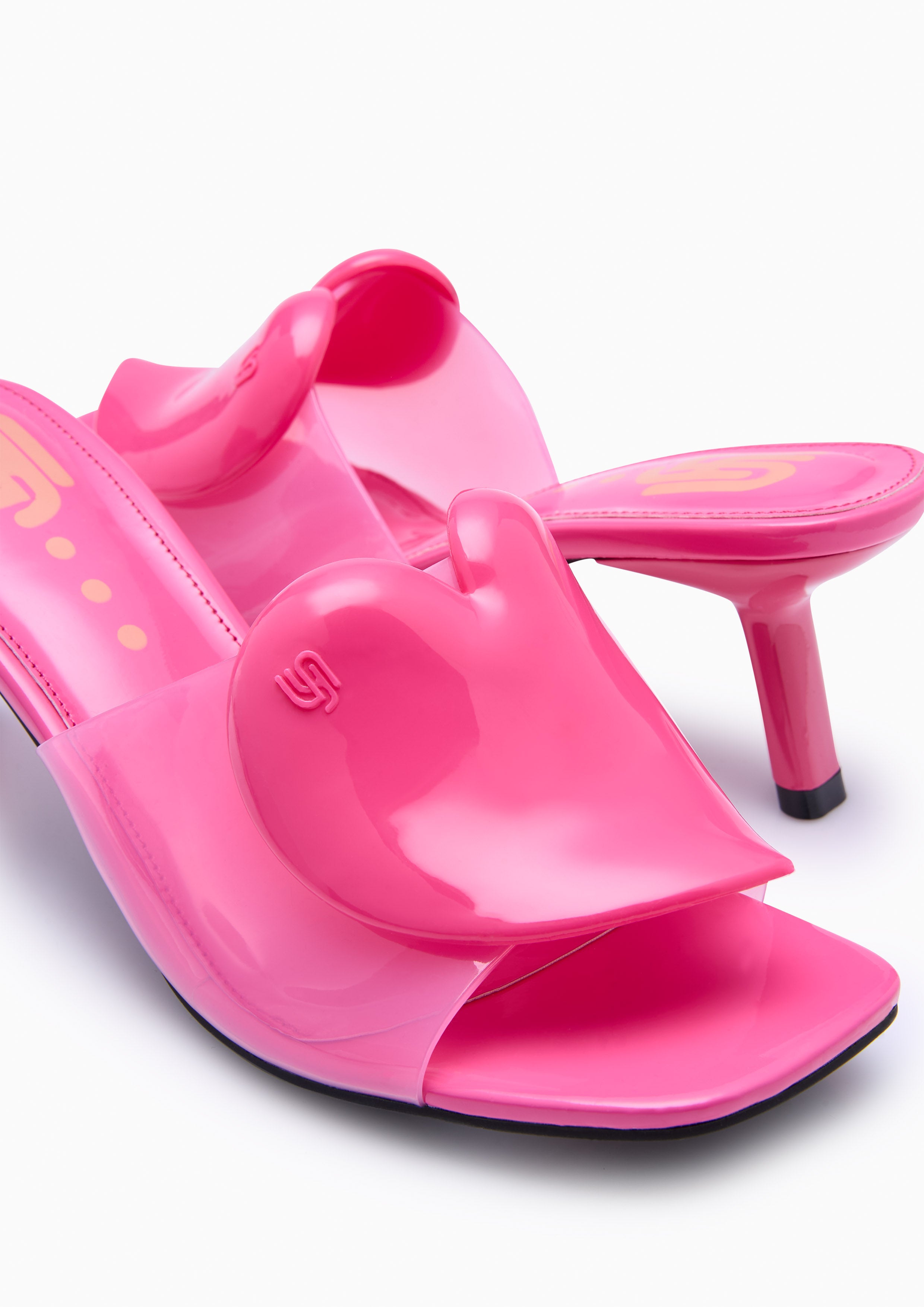 Lovie Jelly Heels Pink