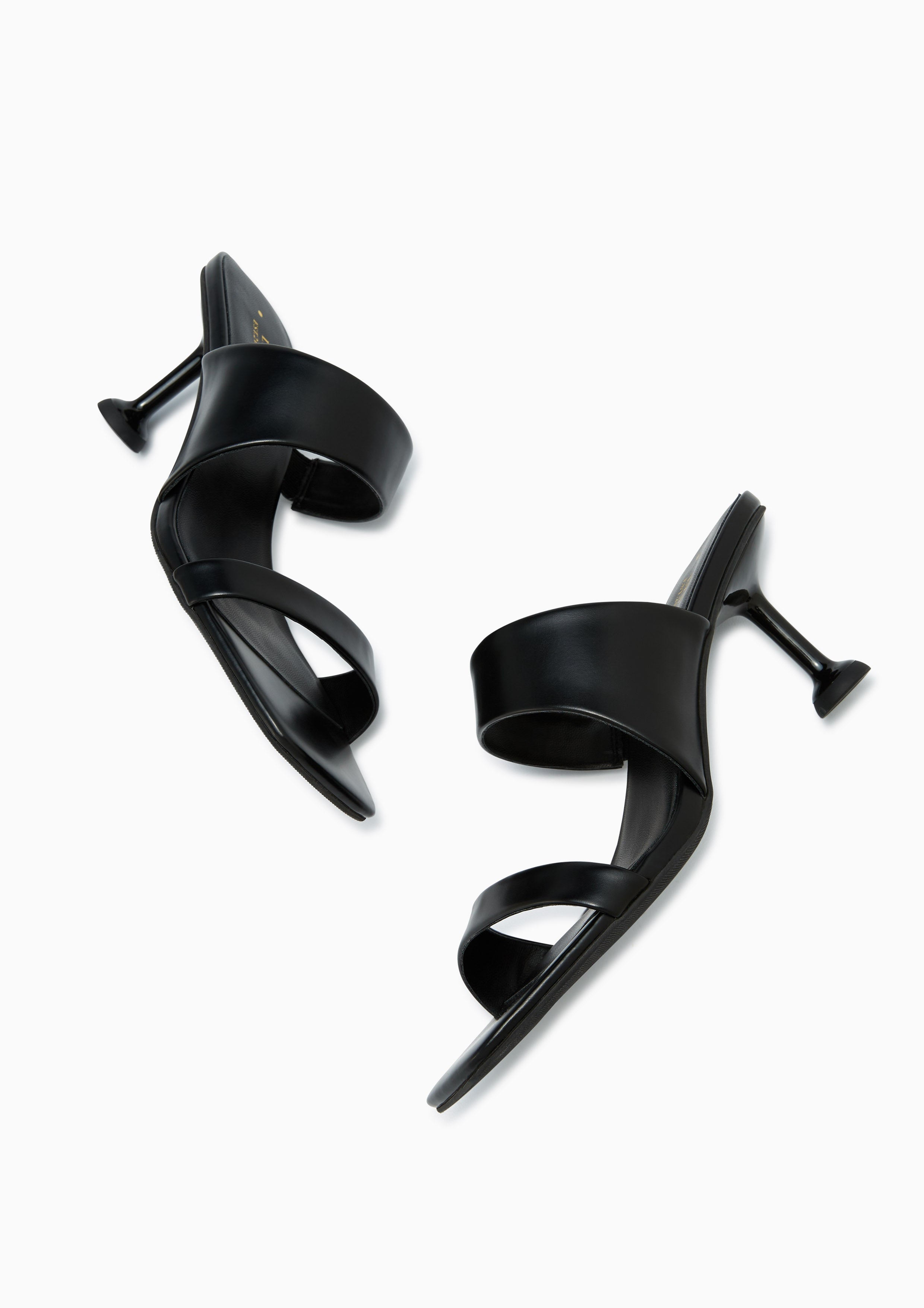 Cody Heeled Sandals Black