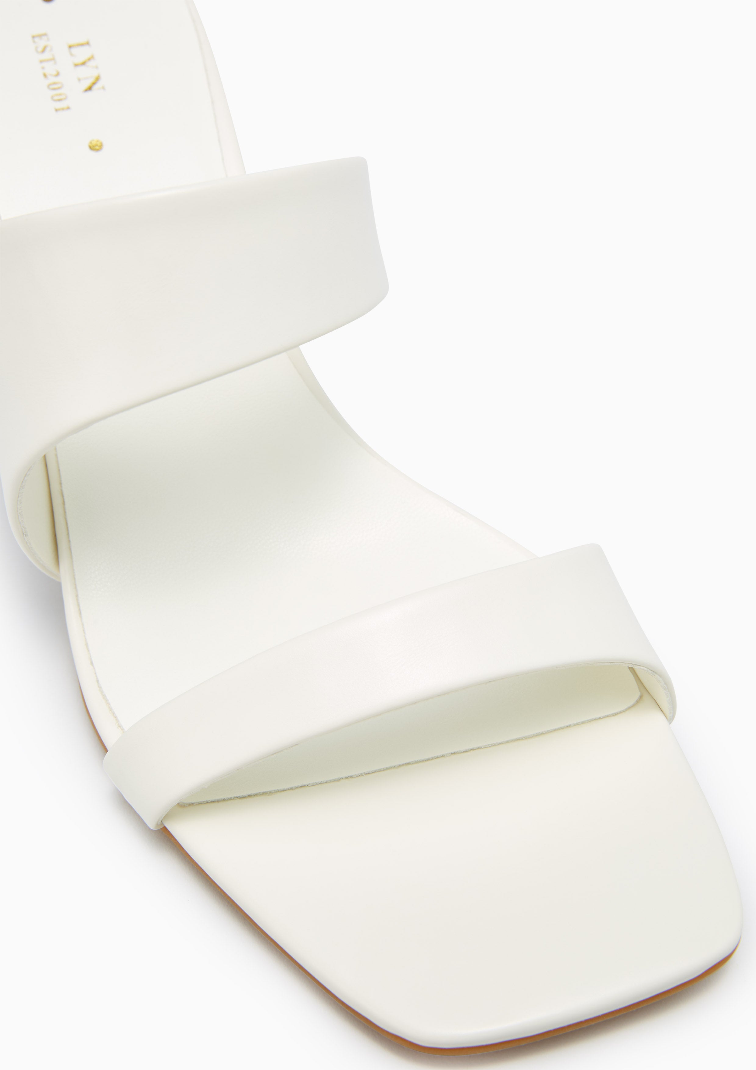 Cody Heeled Sandals Ivory