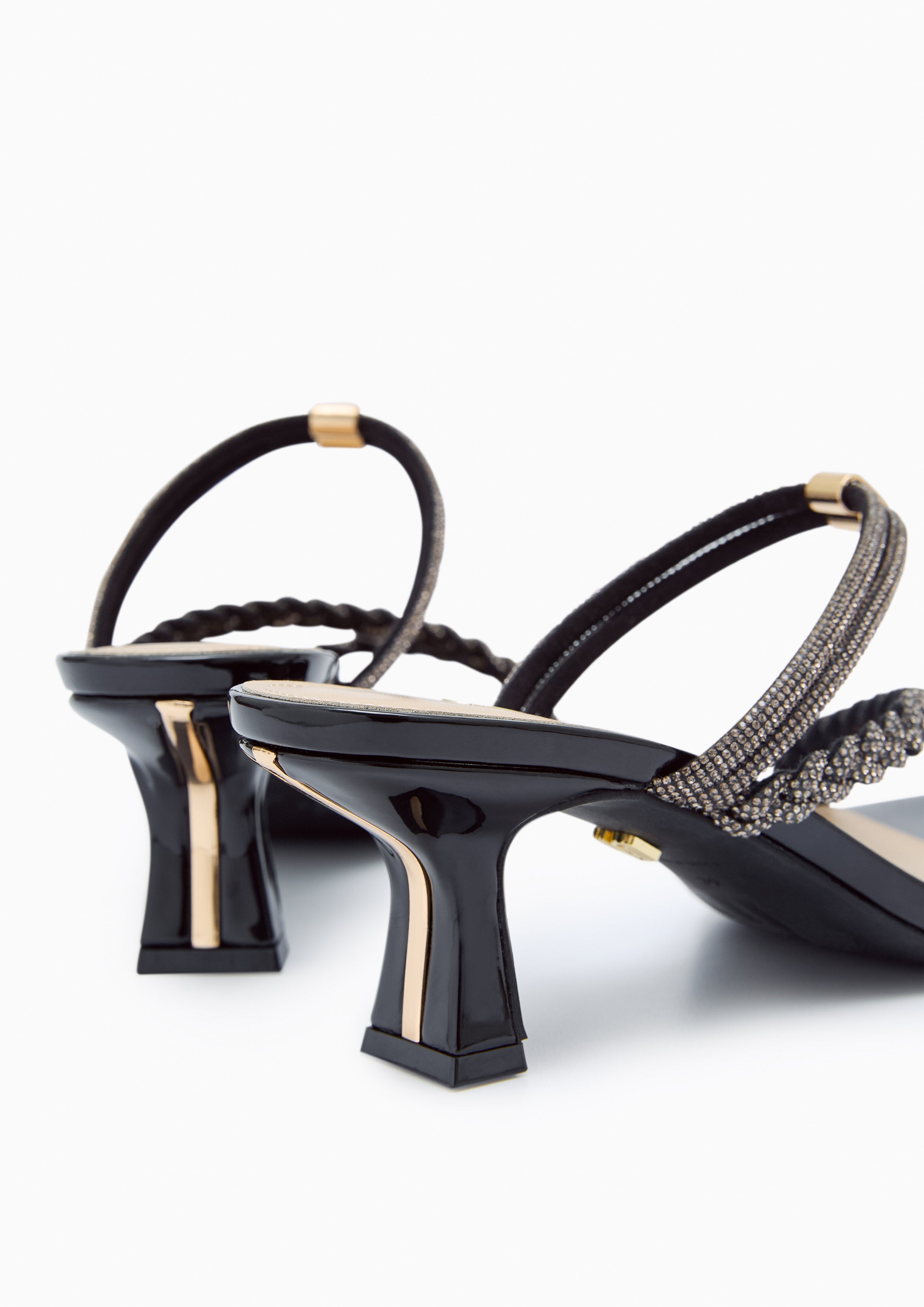 Promise Tiny Low Heels Slip-On Black