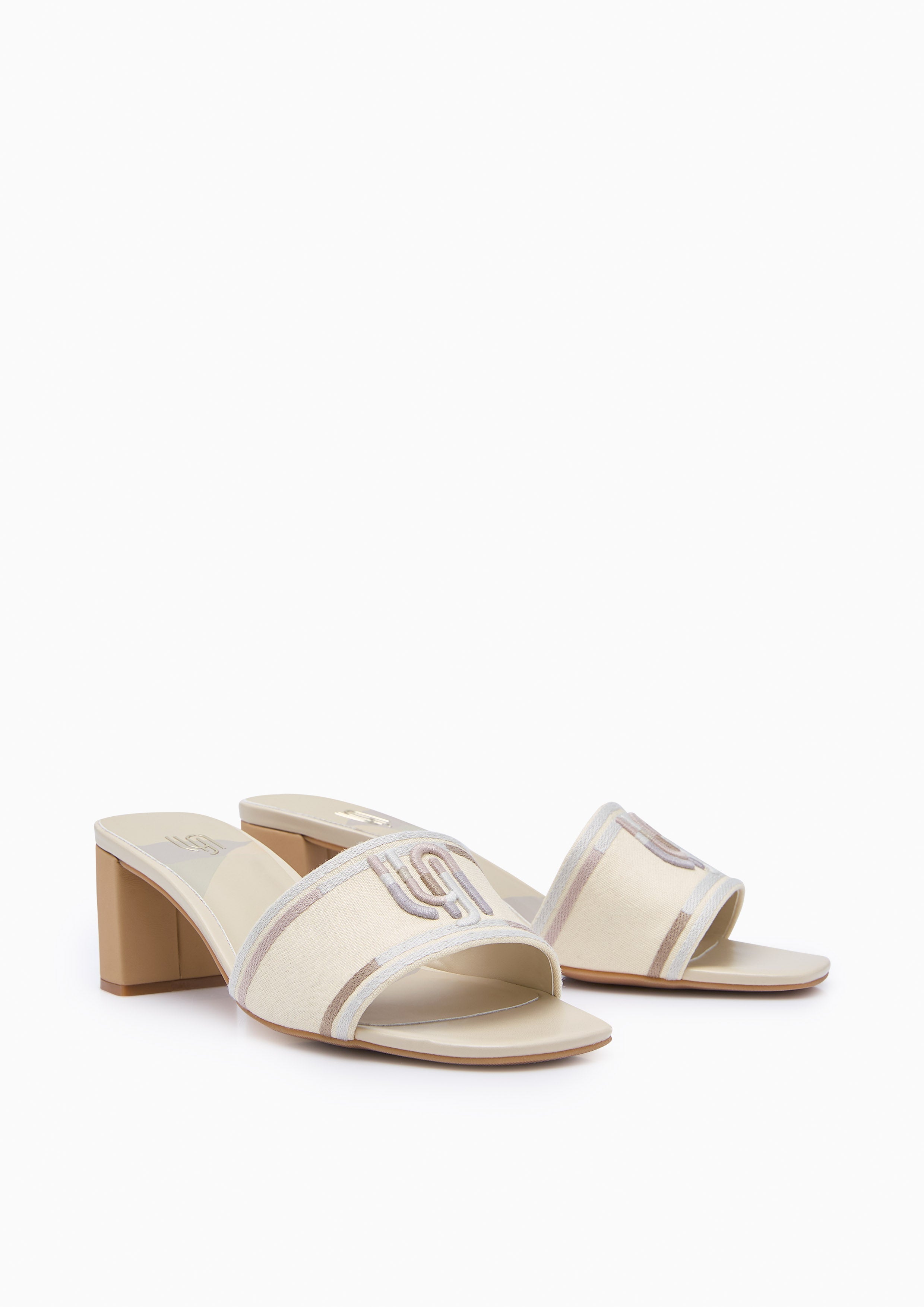 Maddy Mid Infinite High Heels Beige
