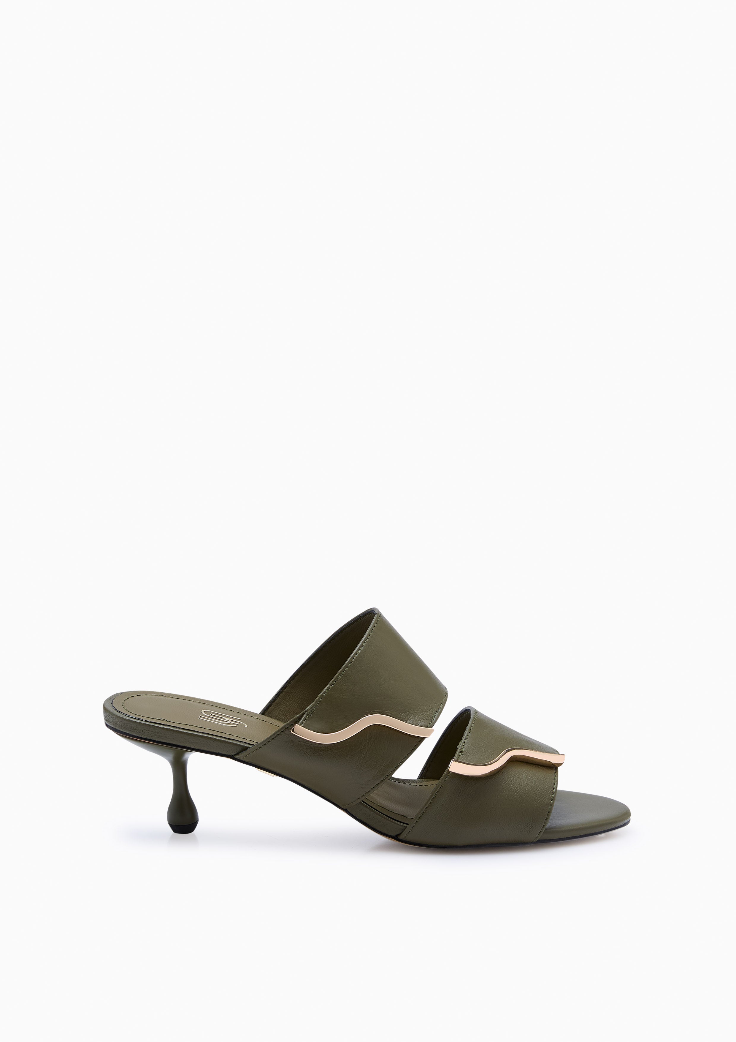 Mamy Infinite Heeled Sandals Green
