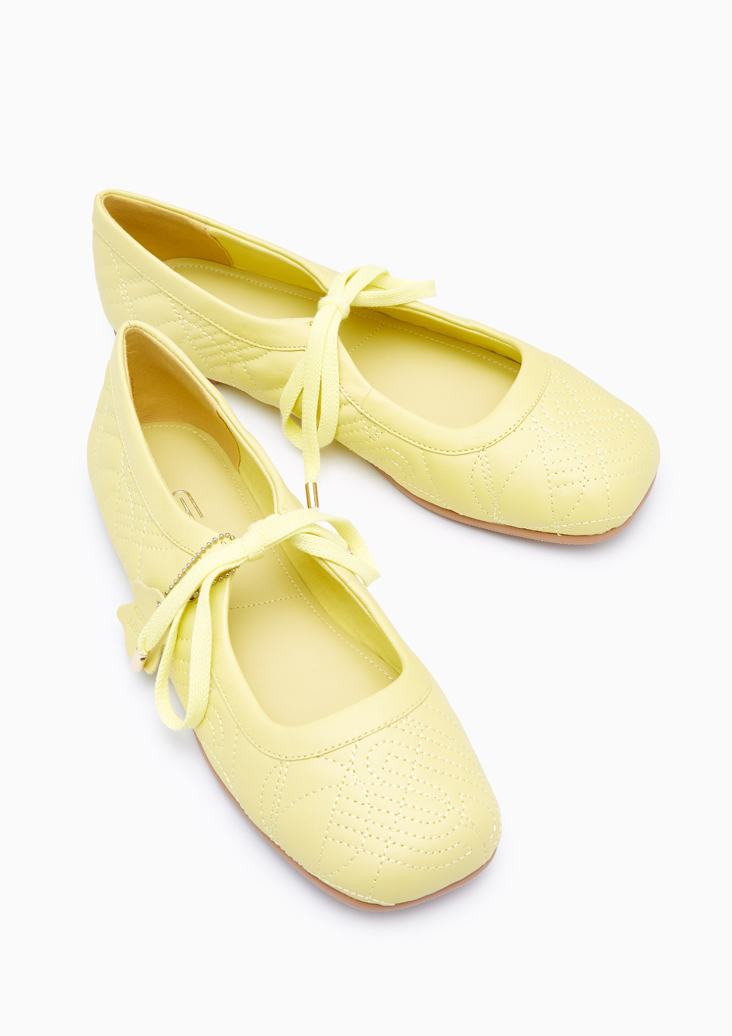 Lanie Infinite Ballet Flats Light Yellow