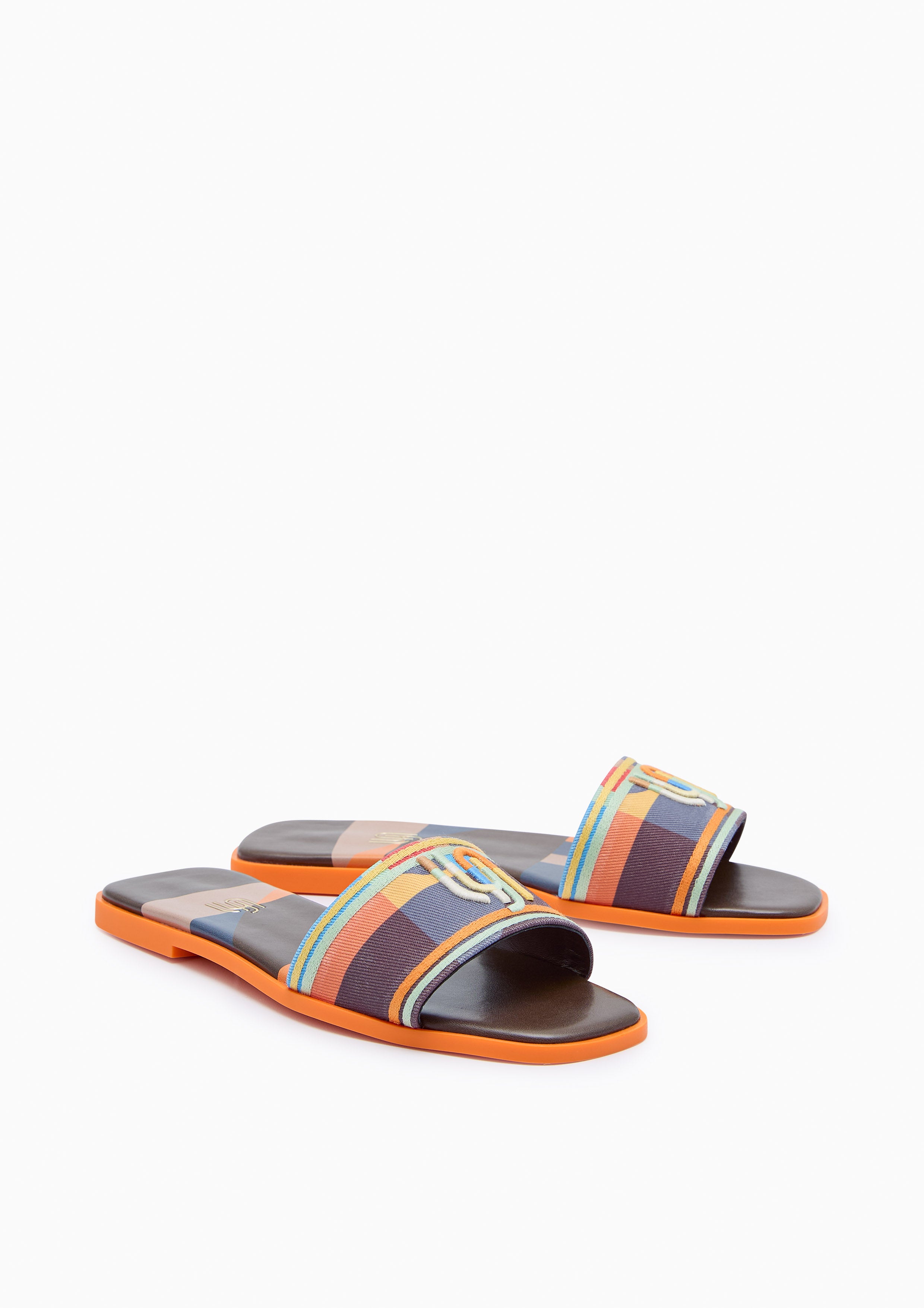 Maddie Flat Infinite Sandal Brown