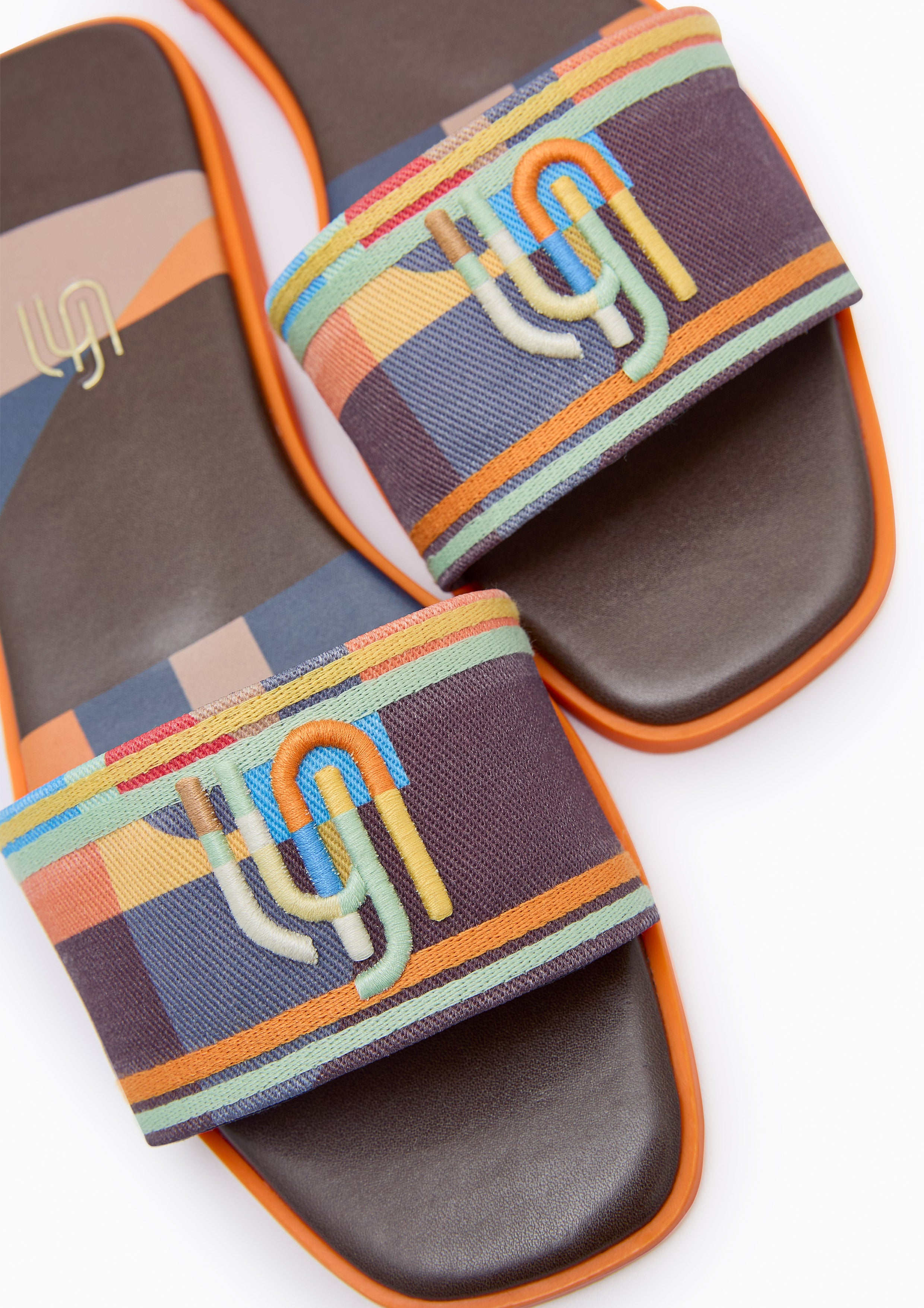 Maddie Flat Infinite Sandal Brown