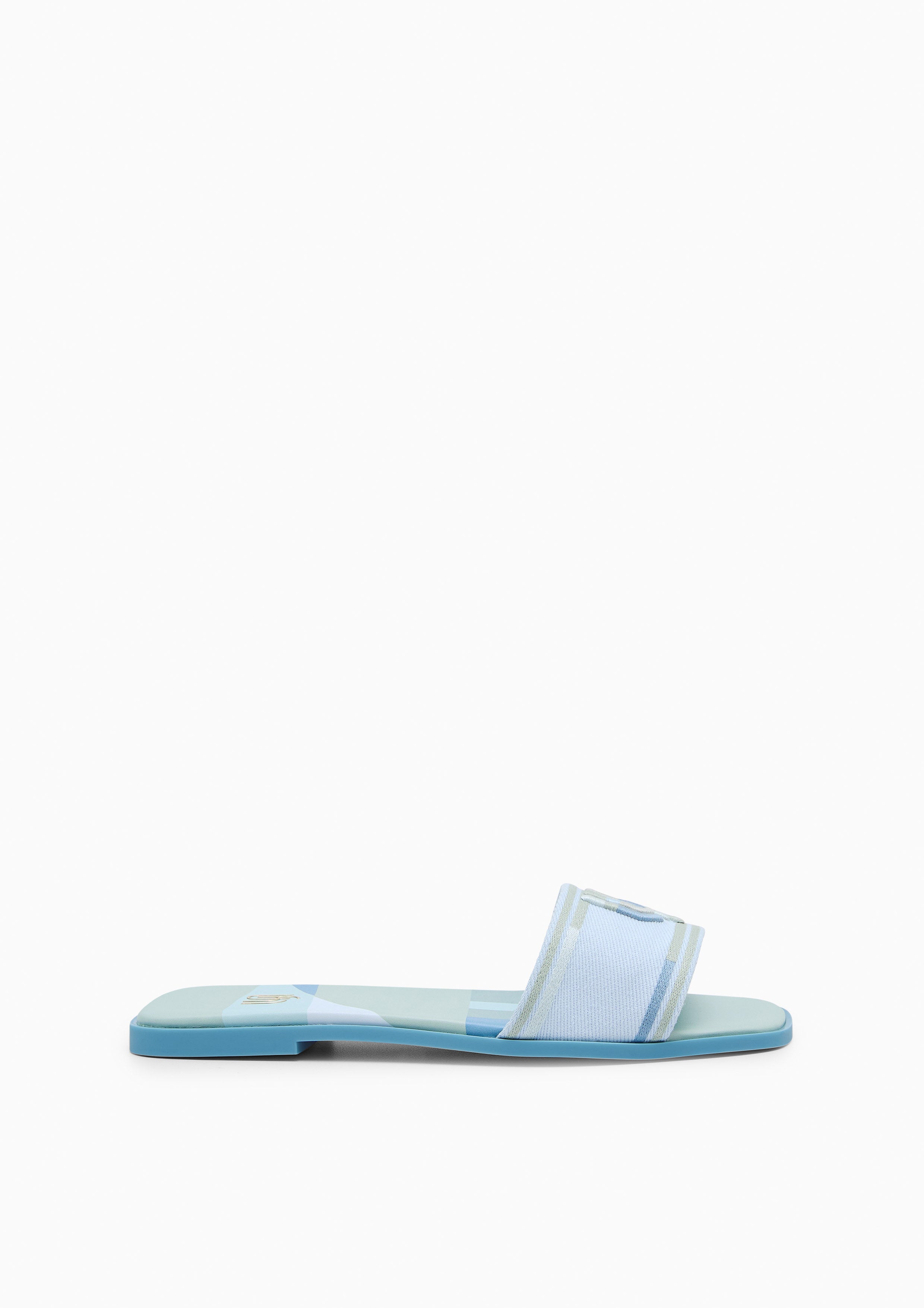 Maddie Flat Infinite Sandal Green