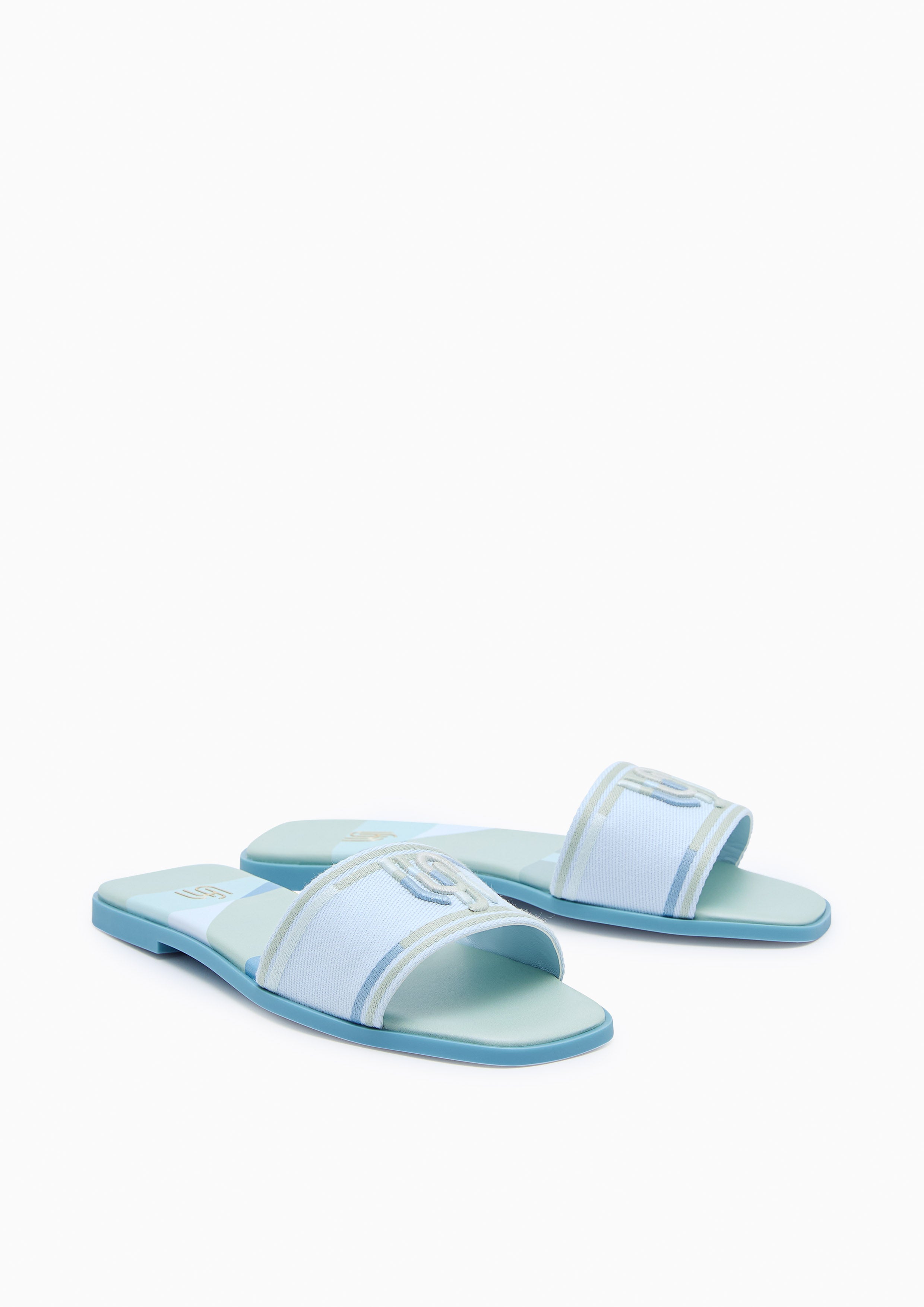Maddie Flat Infinite Sandal Green
