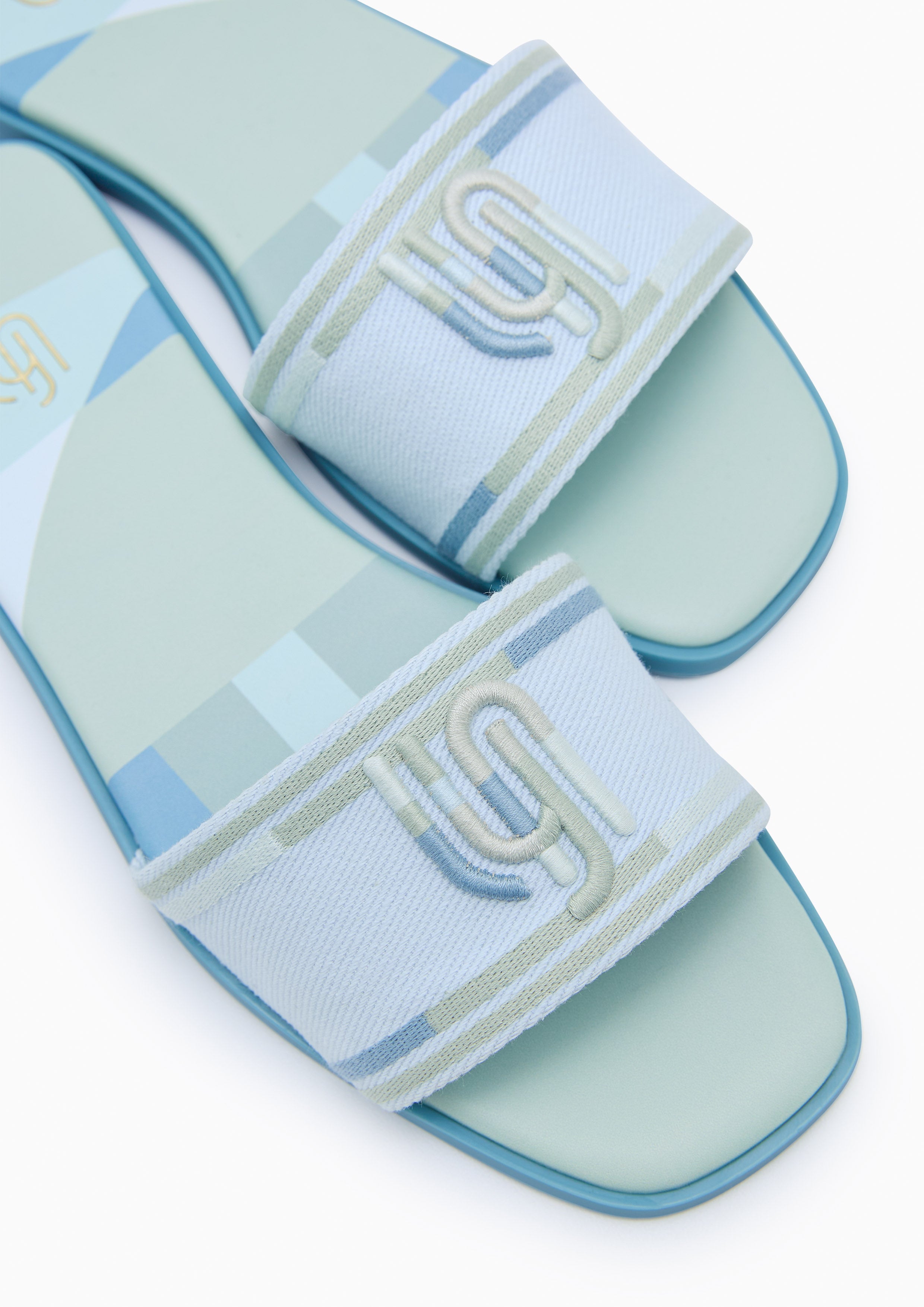 Maddie Flat Infinite Sandal Green