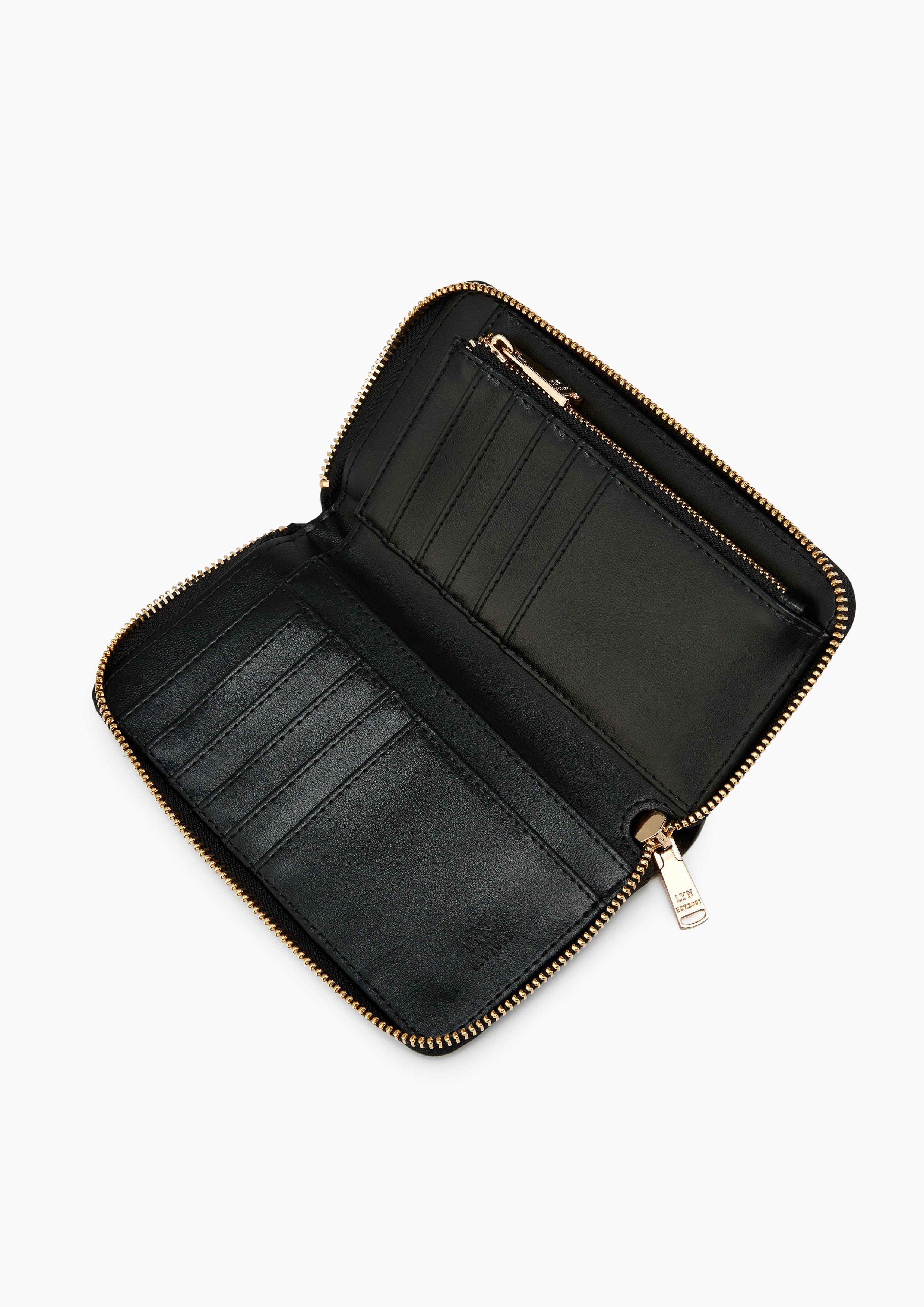 Molly Semi Wallet Black