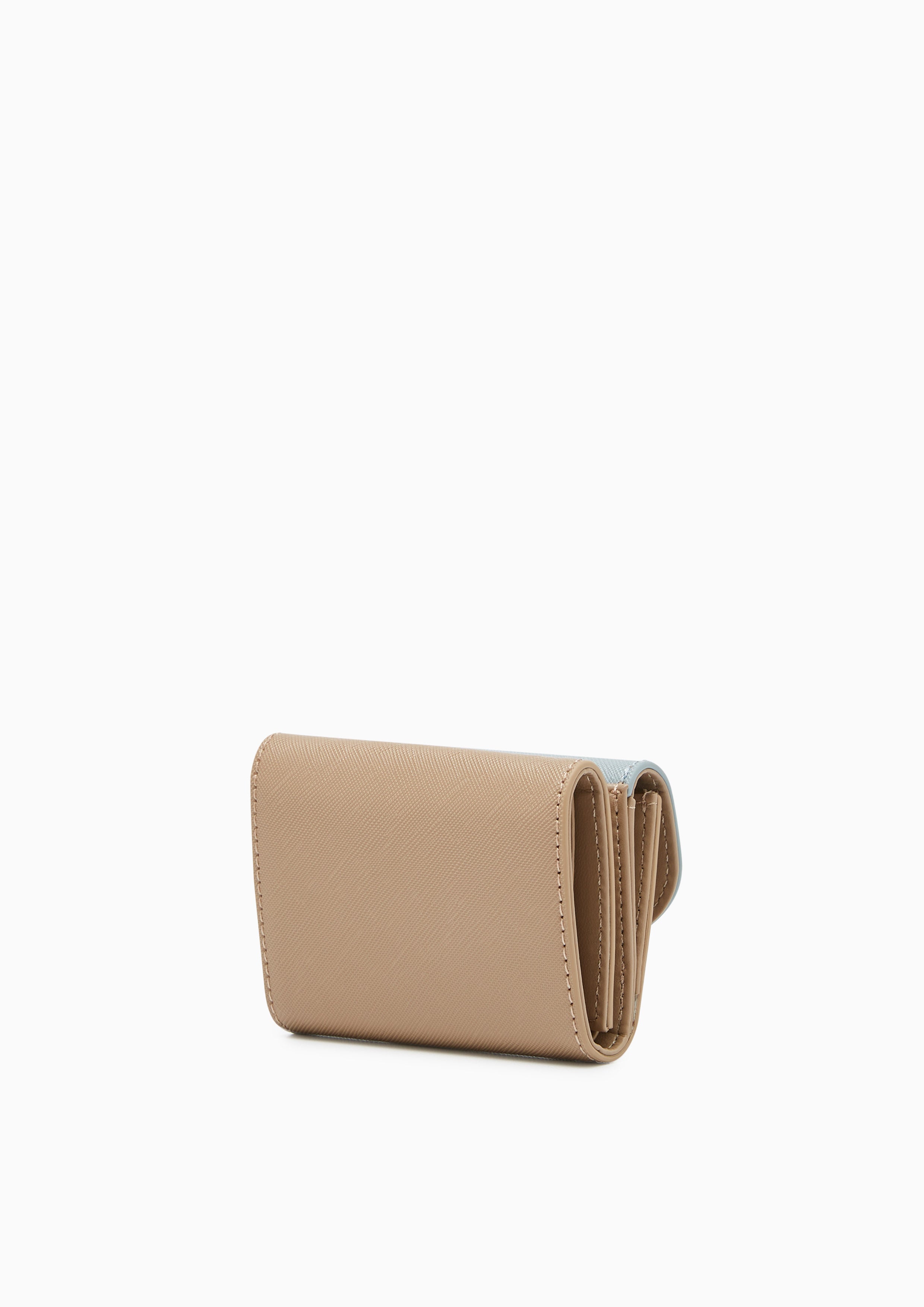 Maddie Fold Wallet Beige