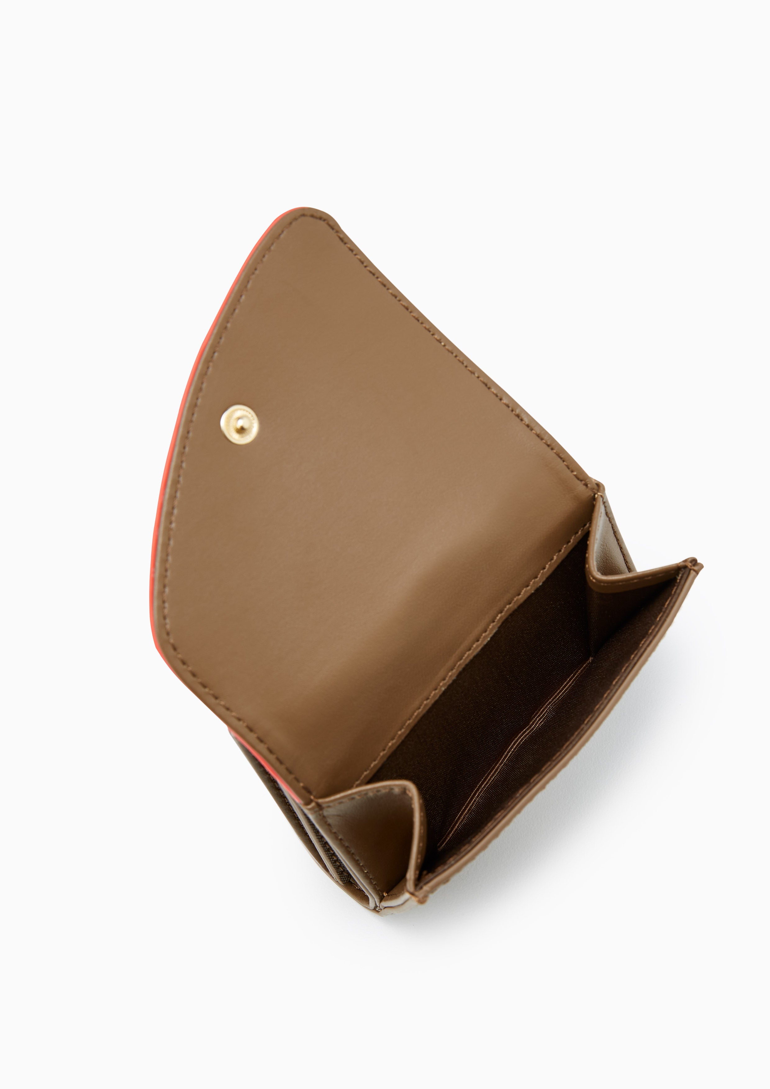 Maddie Fold Wallet Dark Brown