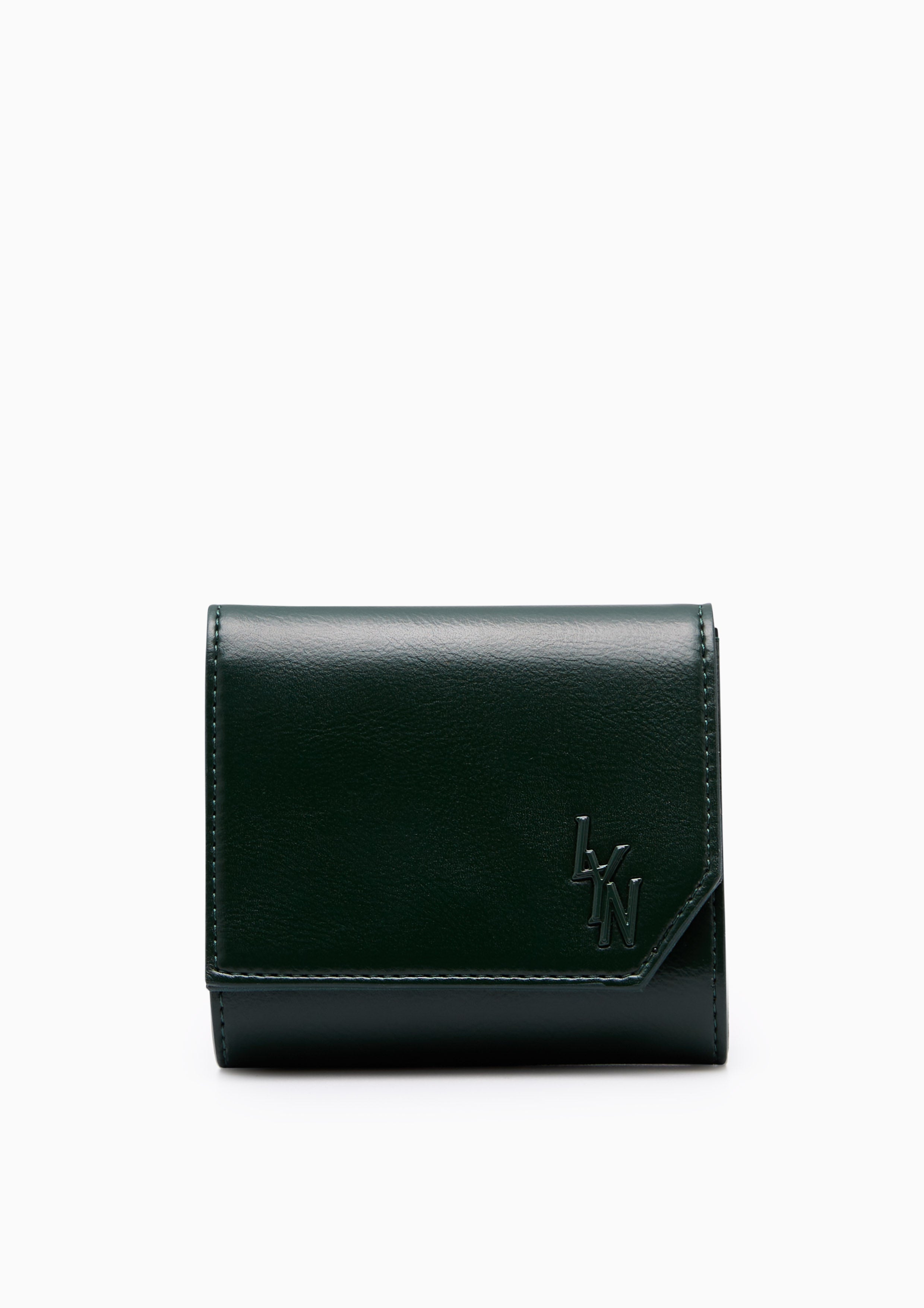 Thunder Short Flap Wallet Green