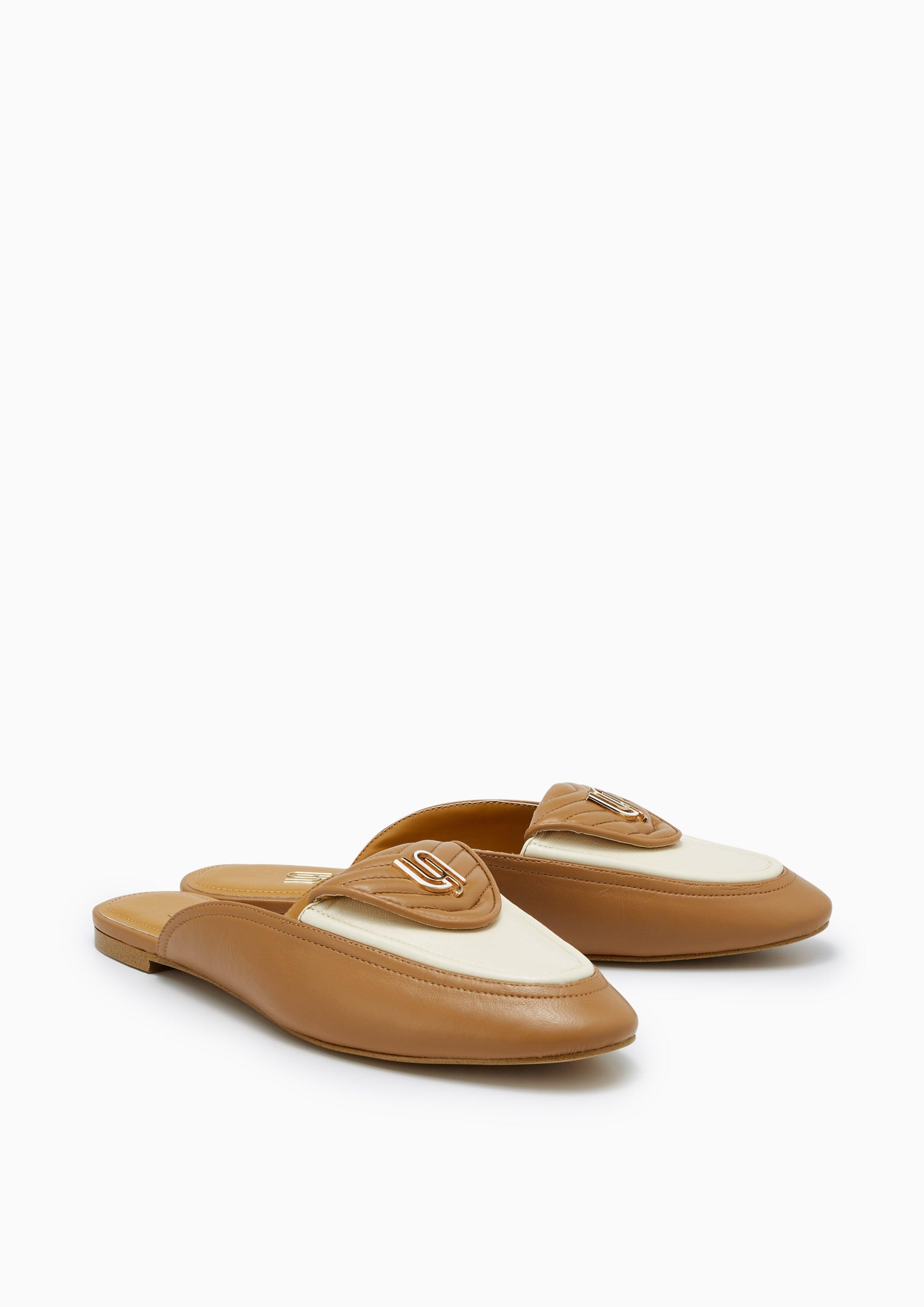Kiara Infinite Flat Mules Brown