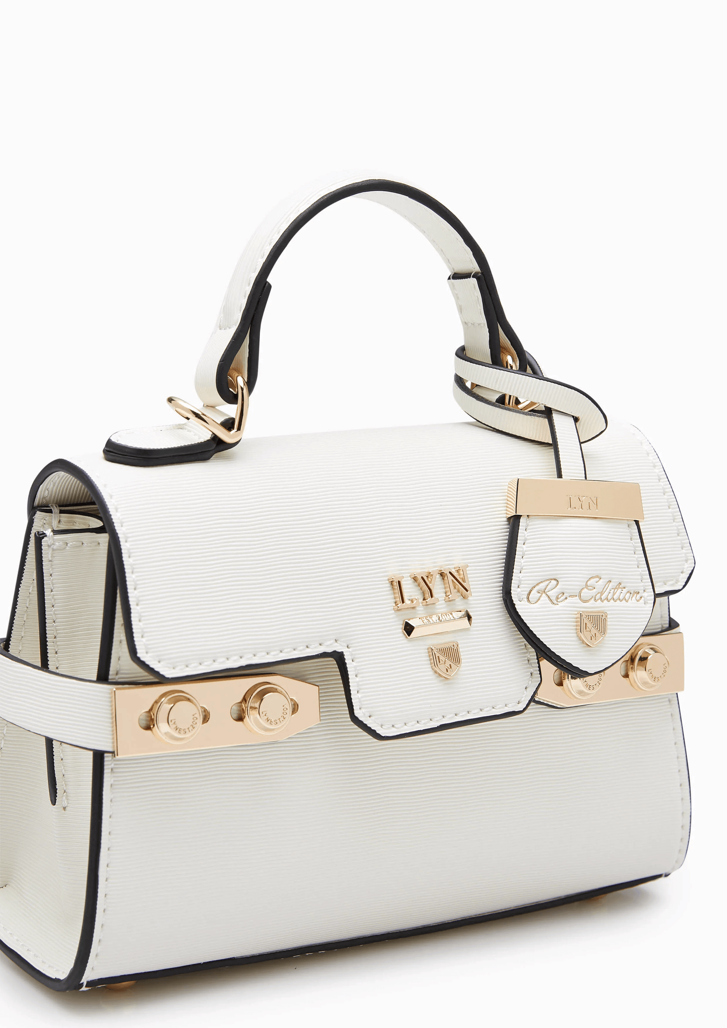 Fineness Re-Edit Handbag XS White