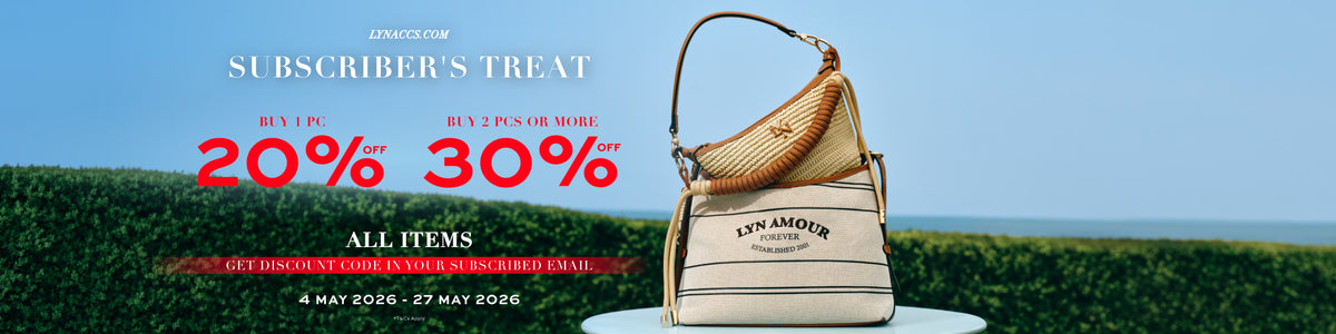 Lynaccs Subscriber’s Treat Up to 30% all items : ร้านลินอย่างเป็นทางการ ...