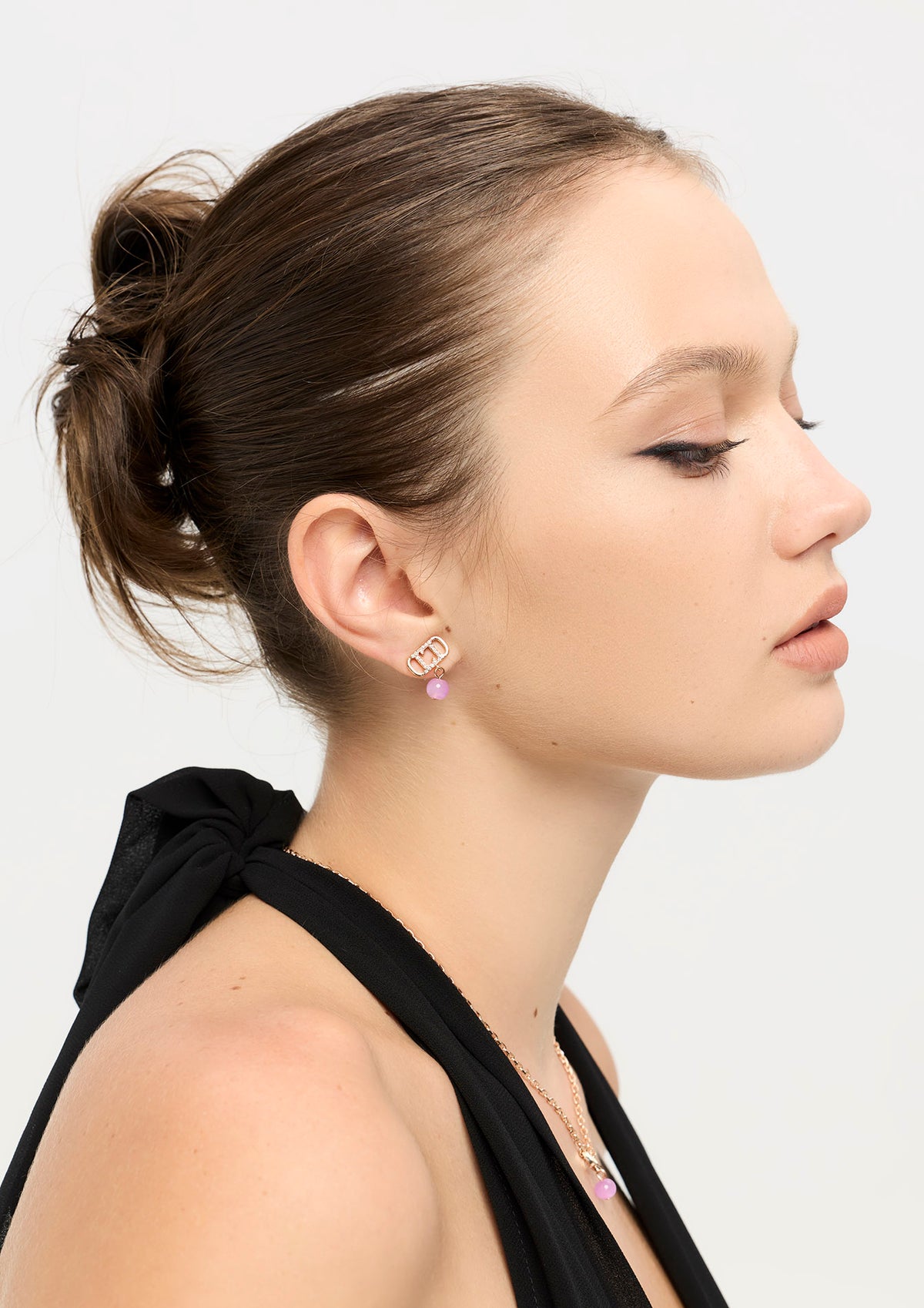 Benedict Earrings Purple