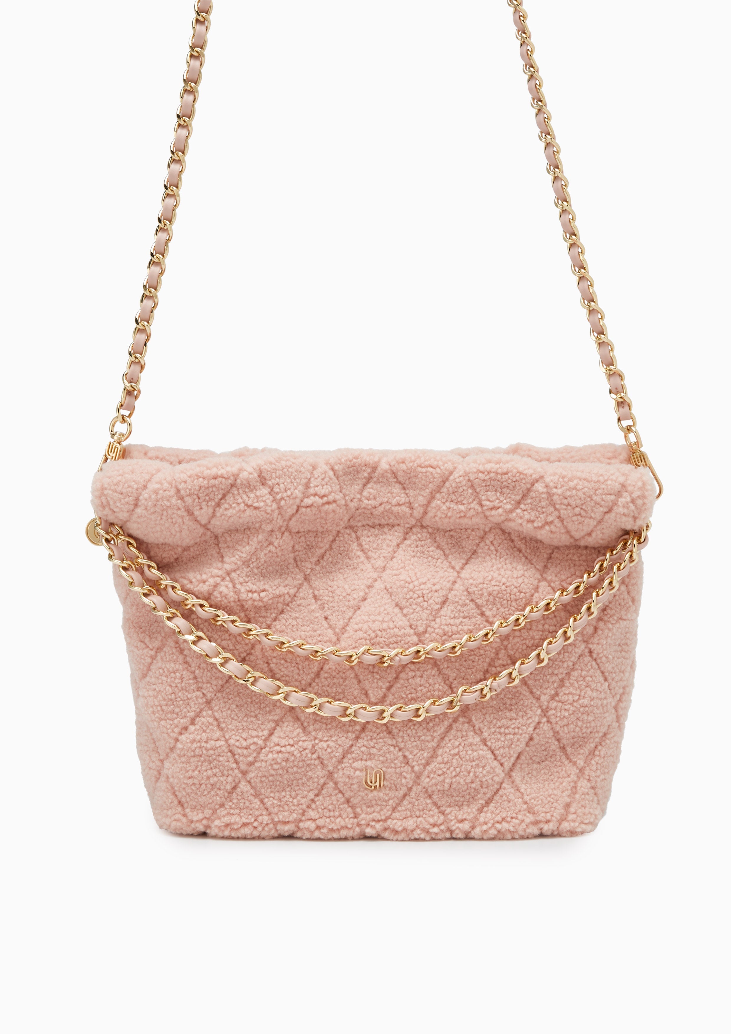 Fergie Infinite Fur S Shoulder Bag Pink