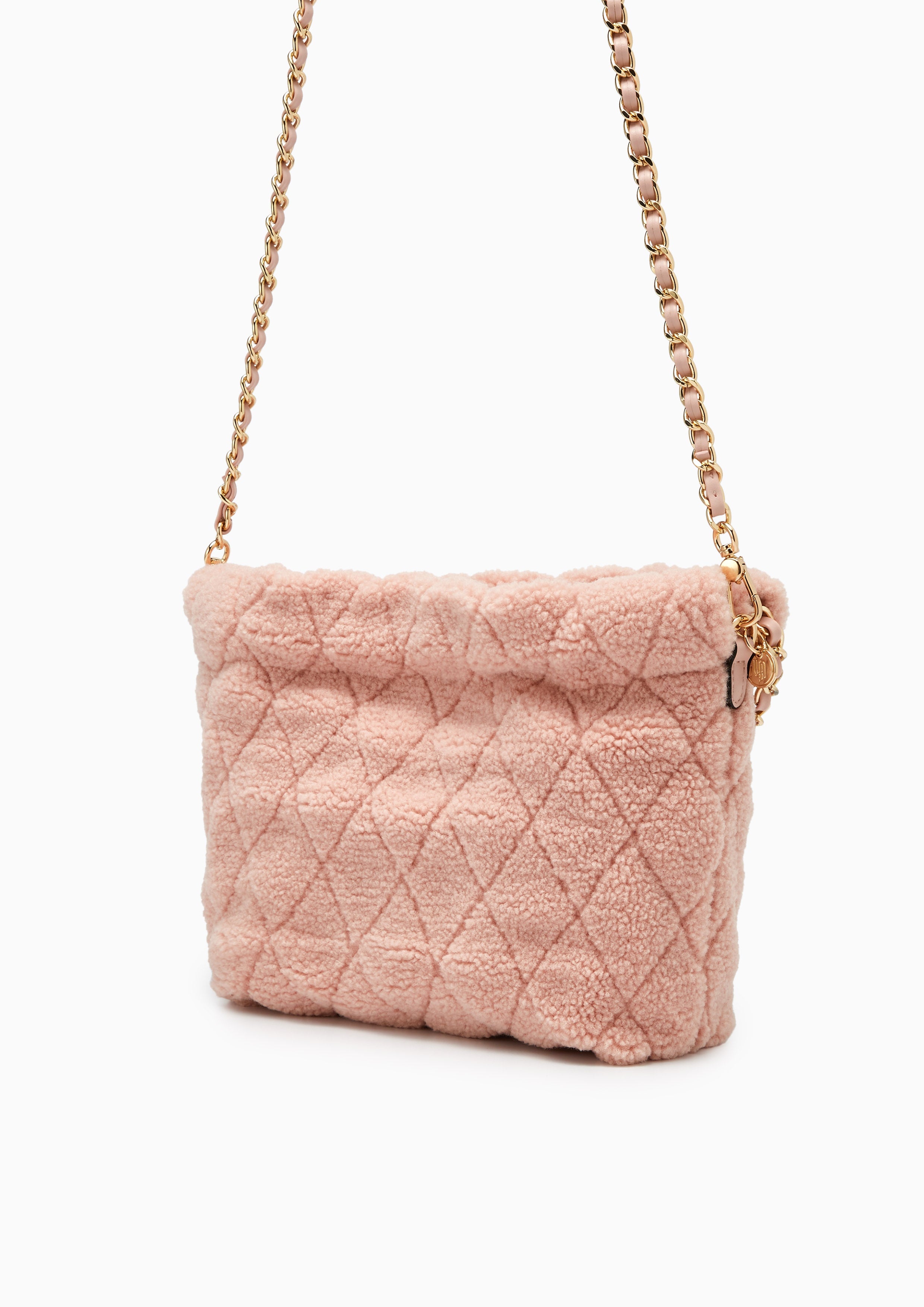 Fergie Infinite Fur S Shoulder Bag Pink