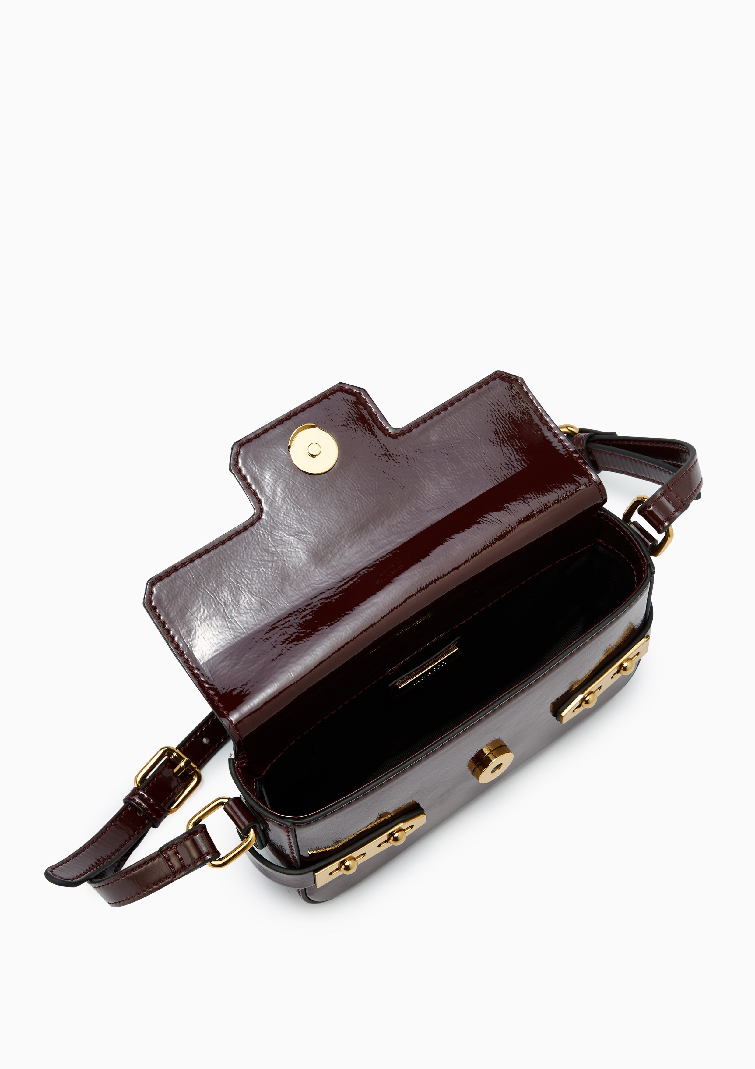 Re-Edit Ureka Mini Crossbody Bag Dark Red