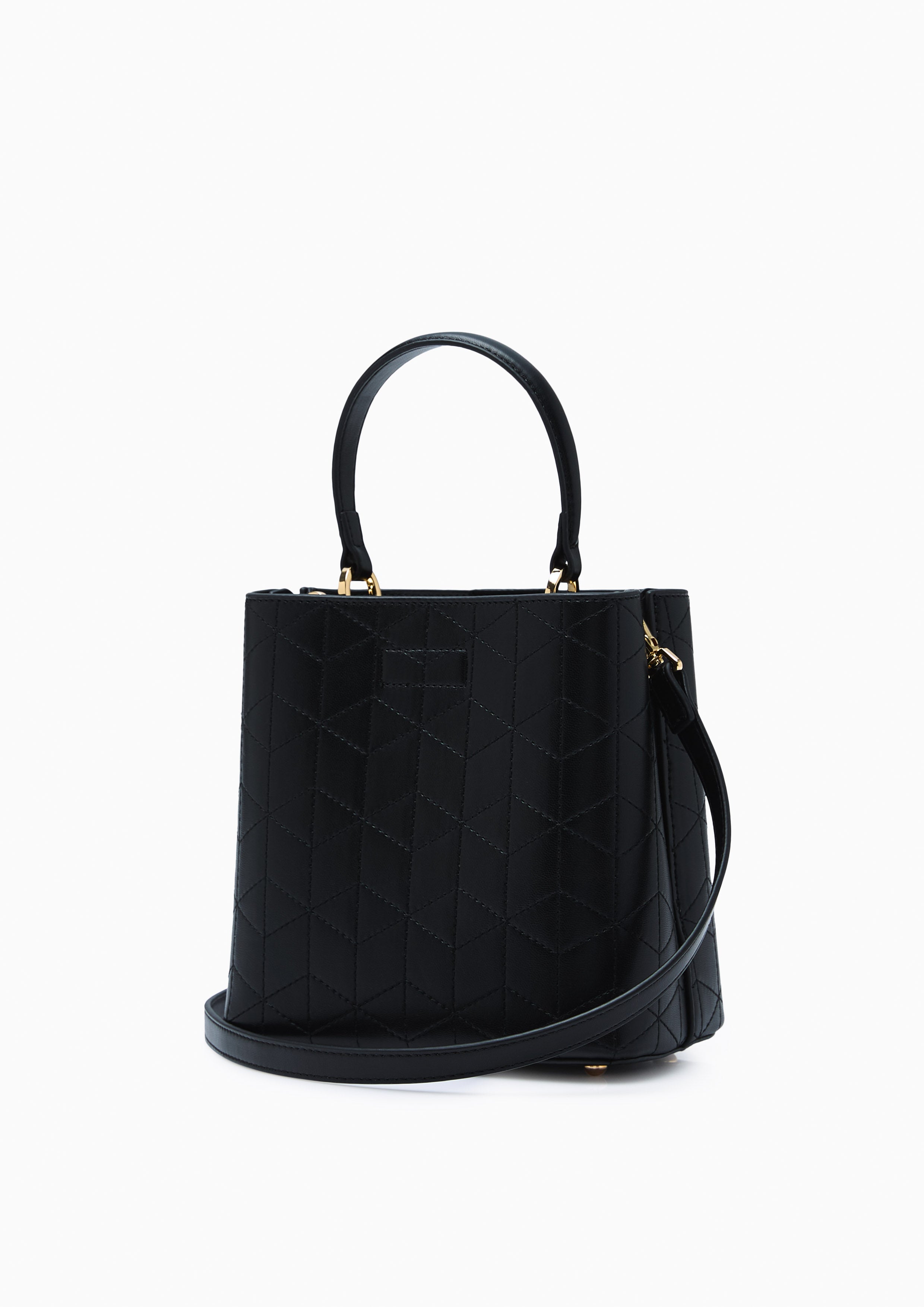 Madison Infinite M Bucket Bag Black