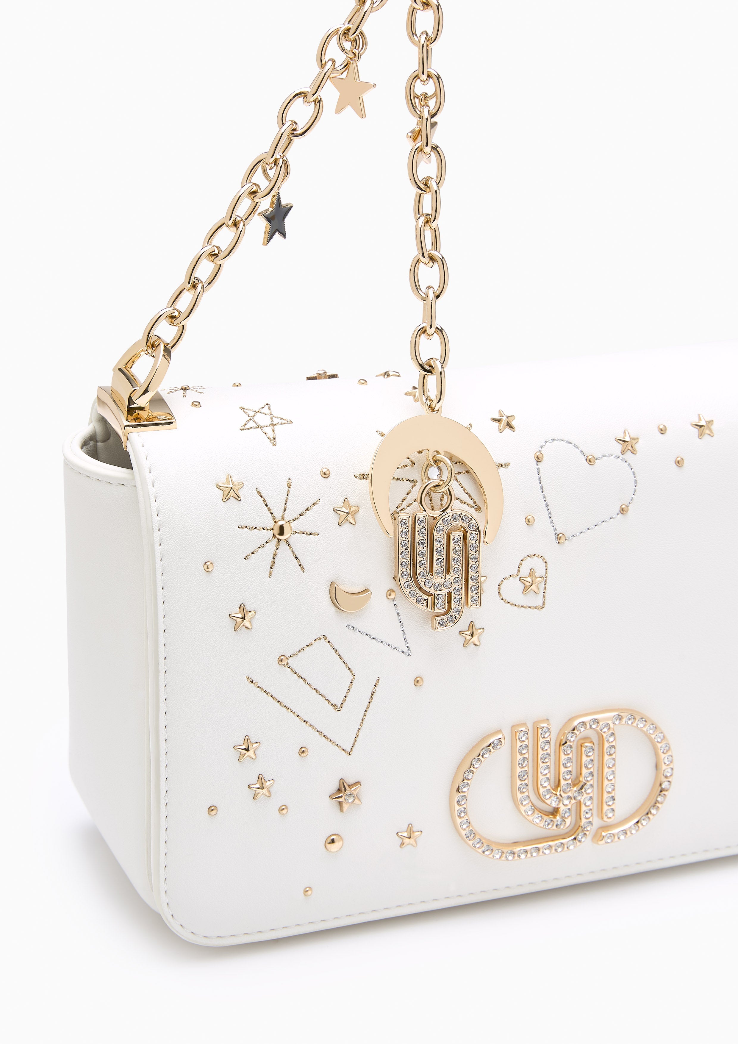 Cosmic Moon Infinite Love Crossbody Bag Ivory