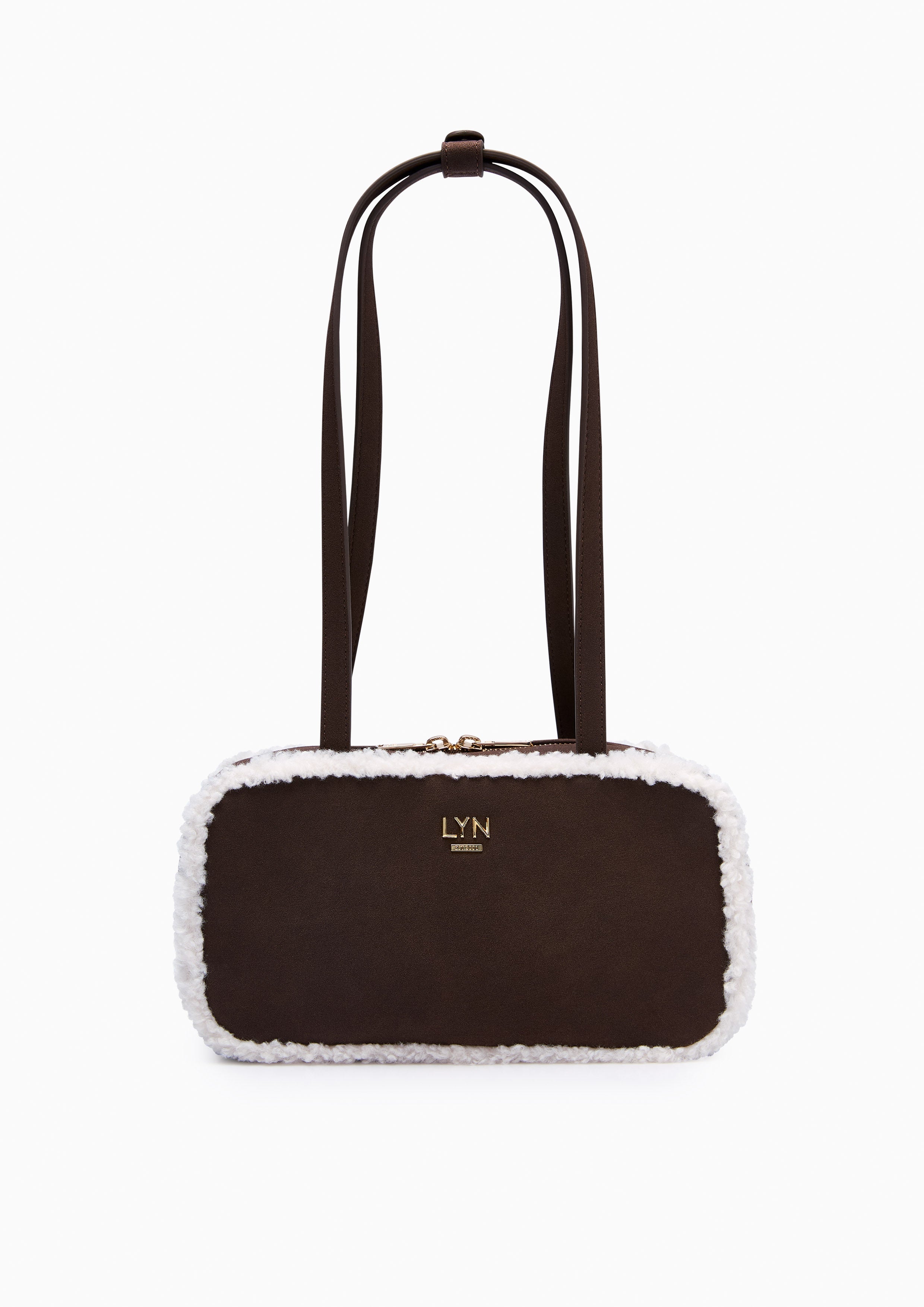 Megan Pola M Shoulder Bag Dark Brown