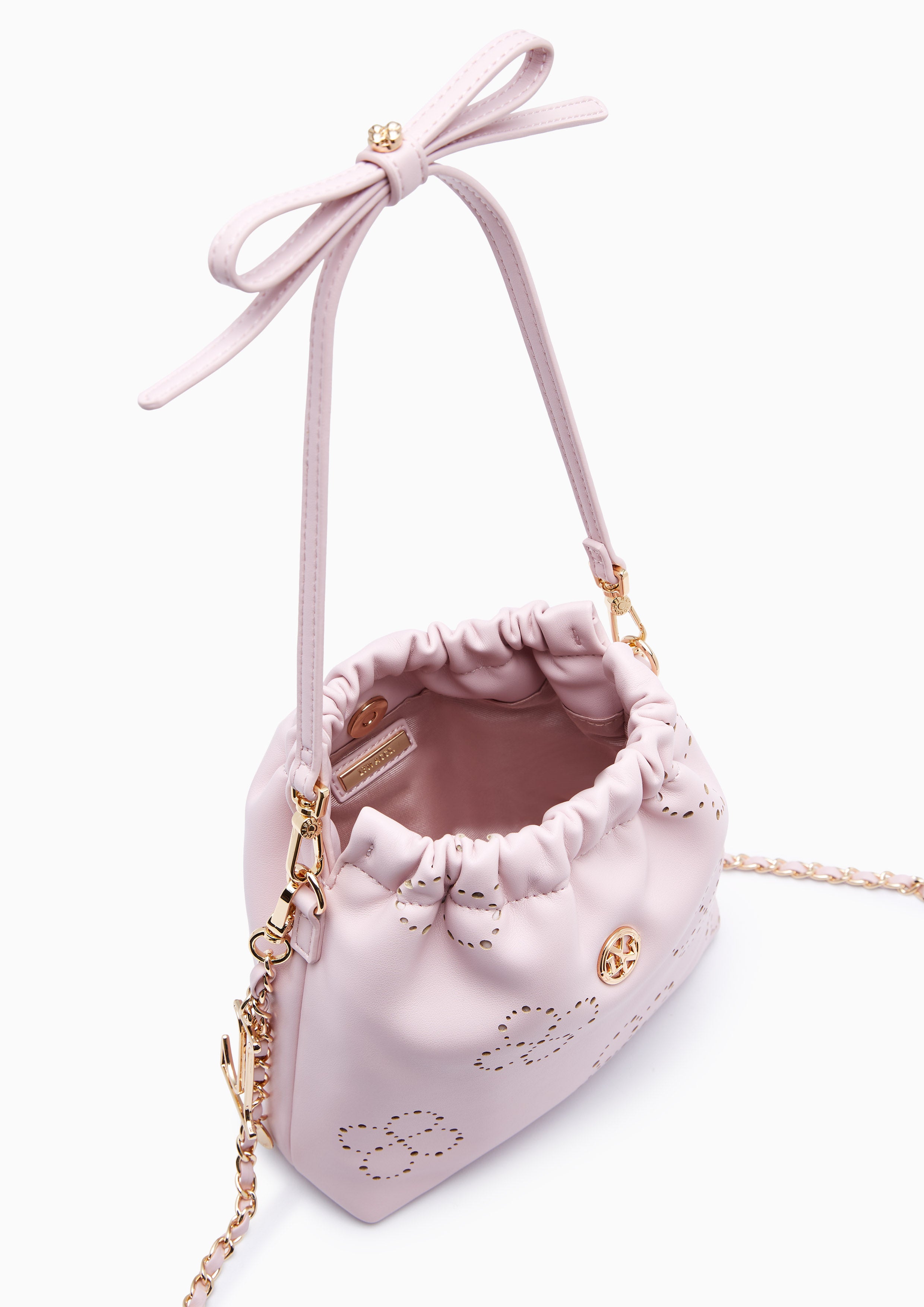 Fontia Fumi Mini Crossbody Bag Pink