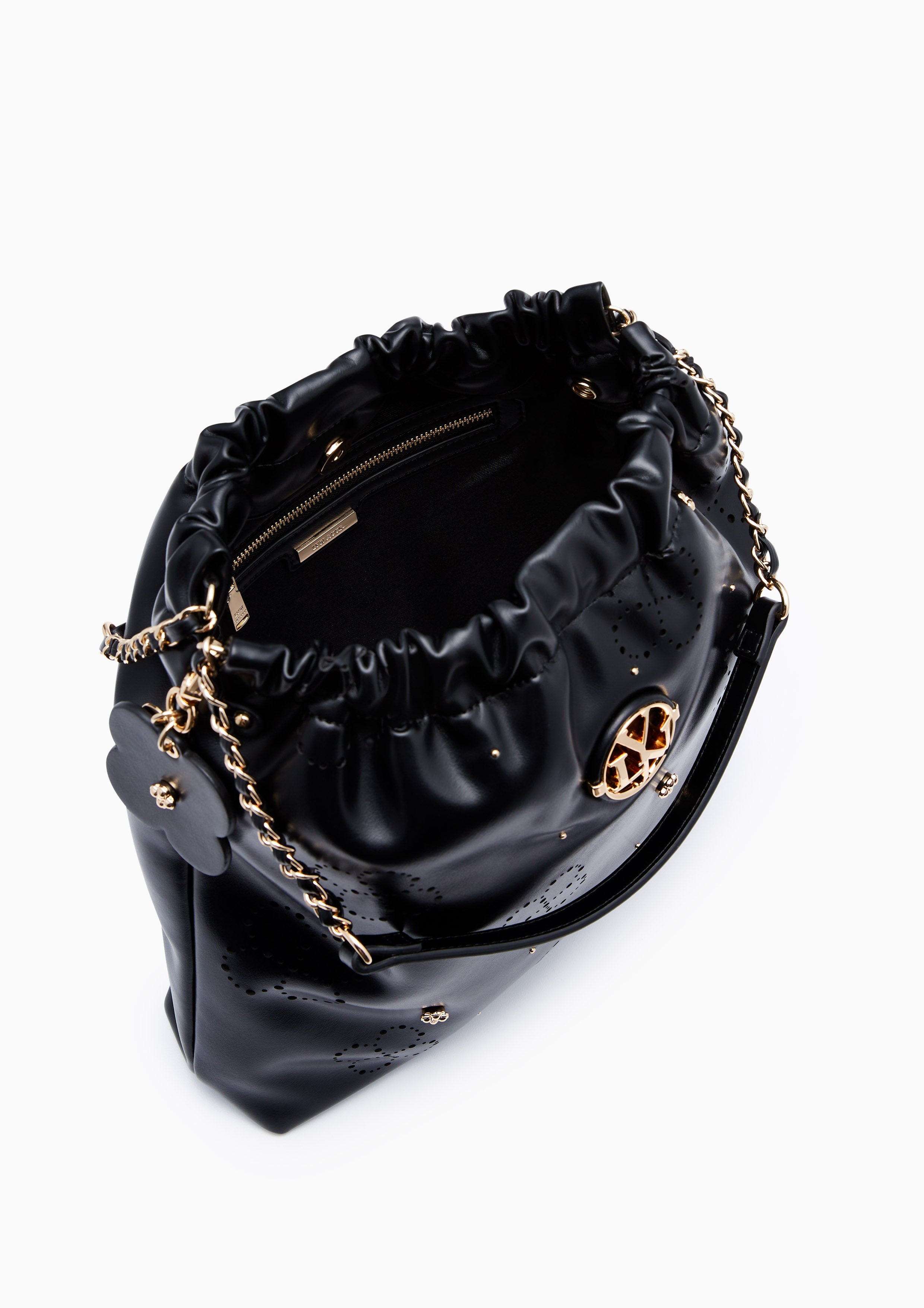 Fontia Fumi M Shoulder Bag Black